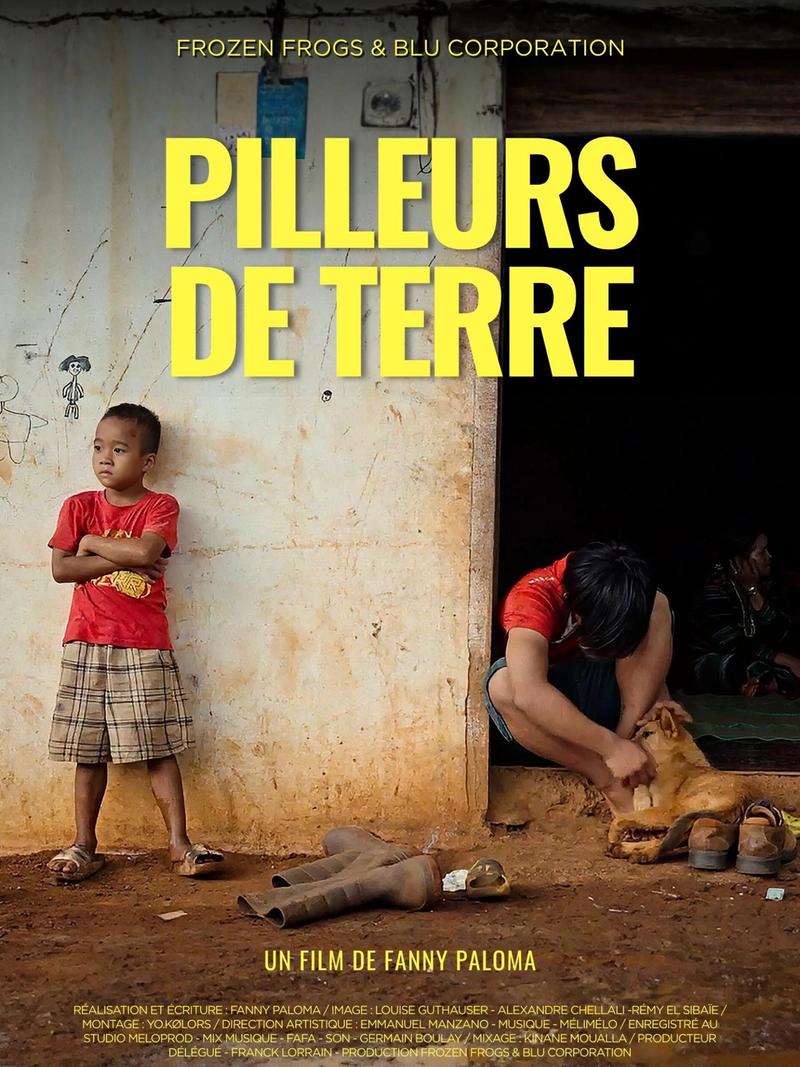 Affiche du film Pilleurs de terre, de Fanny Paloma