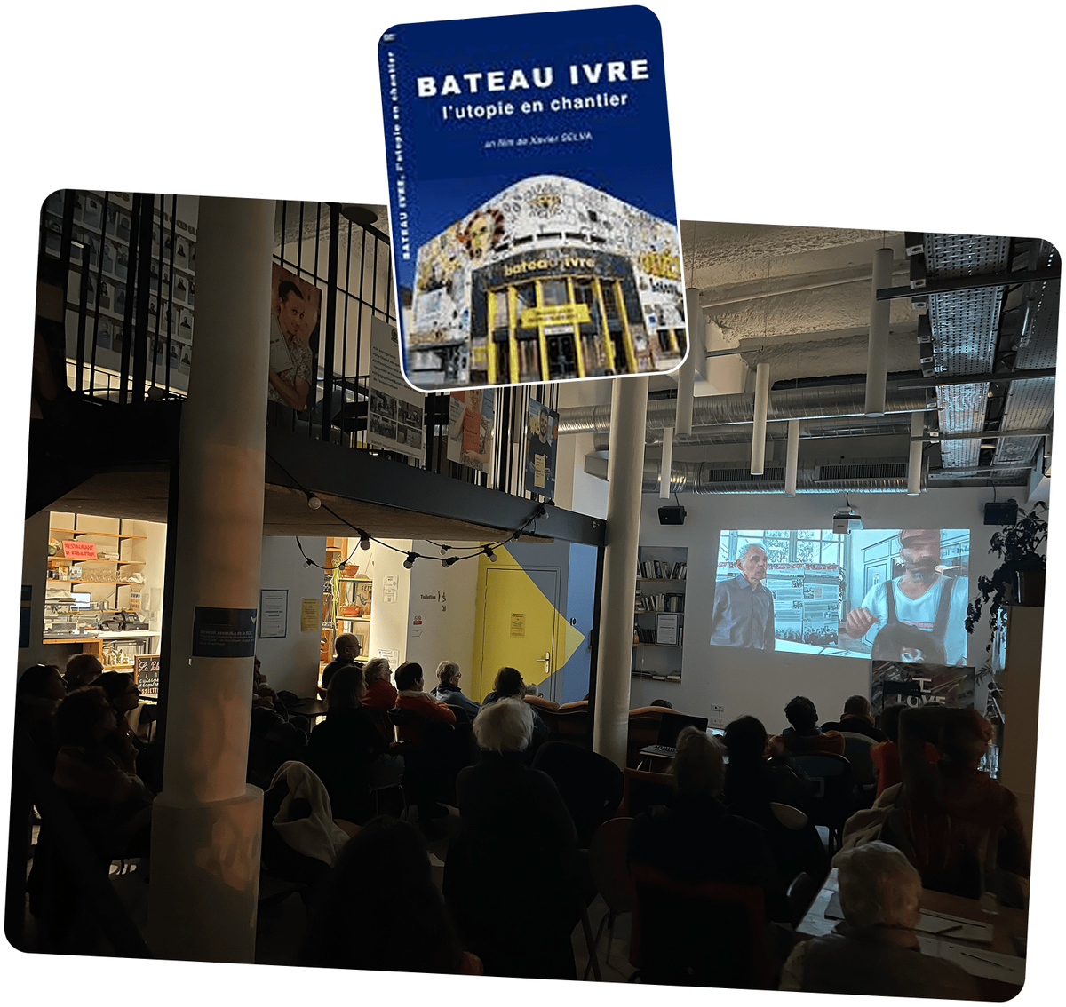 Projection-débat du documentaire Le bateau ivre à la Palanquée