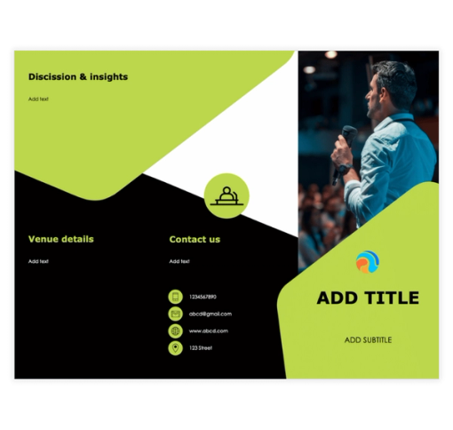 Download Now Free Event Promotion Brochure Template