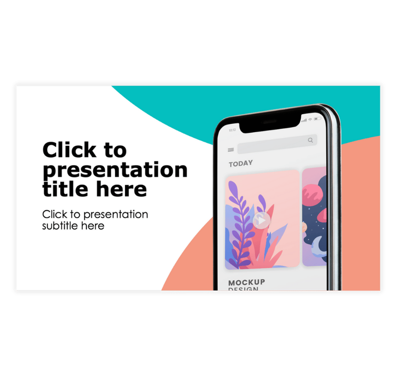 Teal and Orange New Presentation Template
