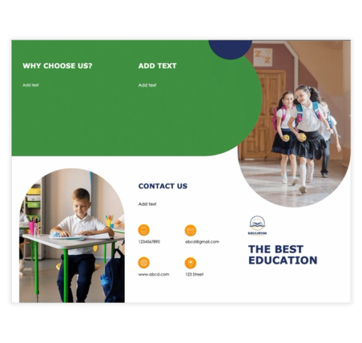 Download Now Educational Institution Brochure Template
