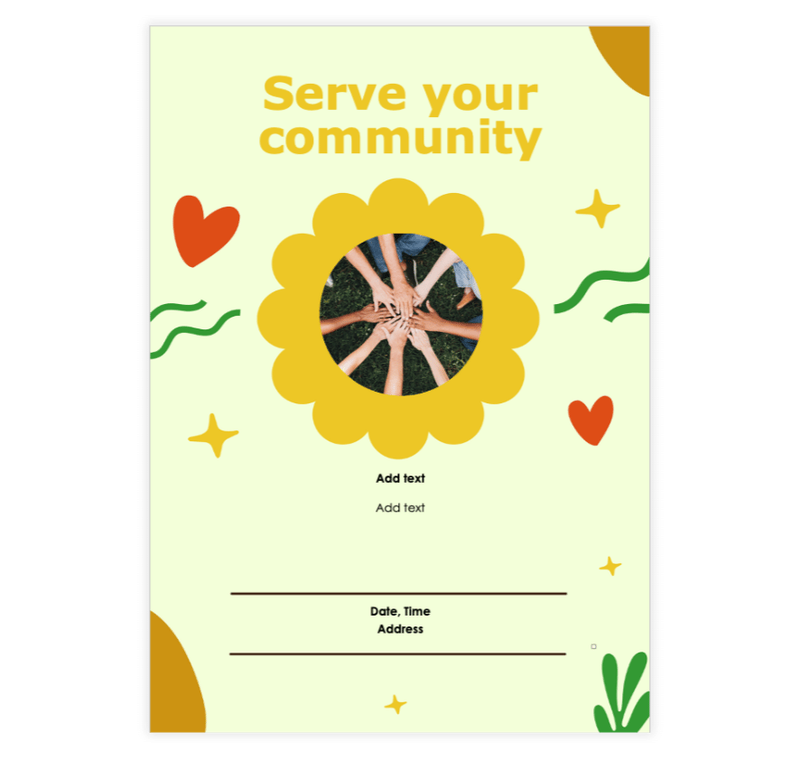 Community Flyer Template