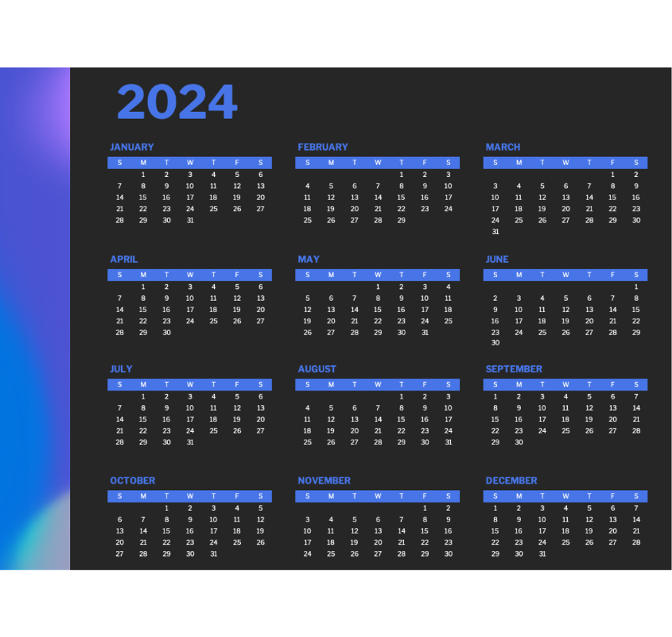 Free calendar templates 2025 printable monthly yearly calendars