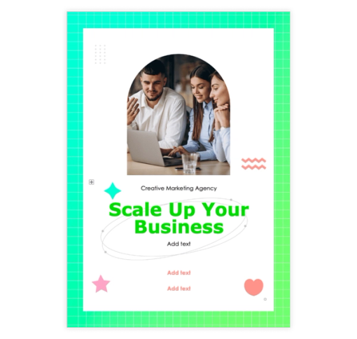 Download Now Marketing Flyer Template