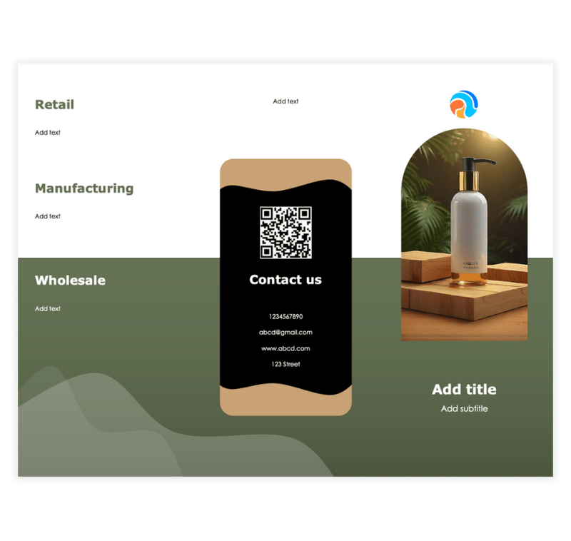 Product Catalog informative Brochure Template