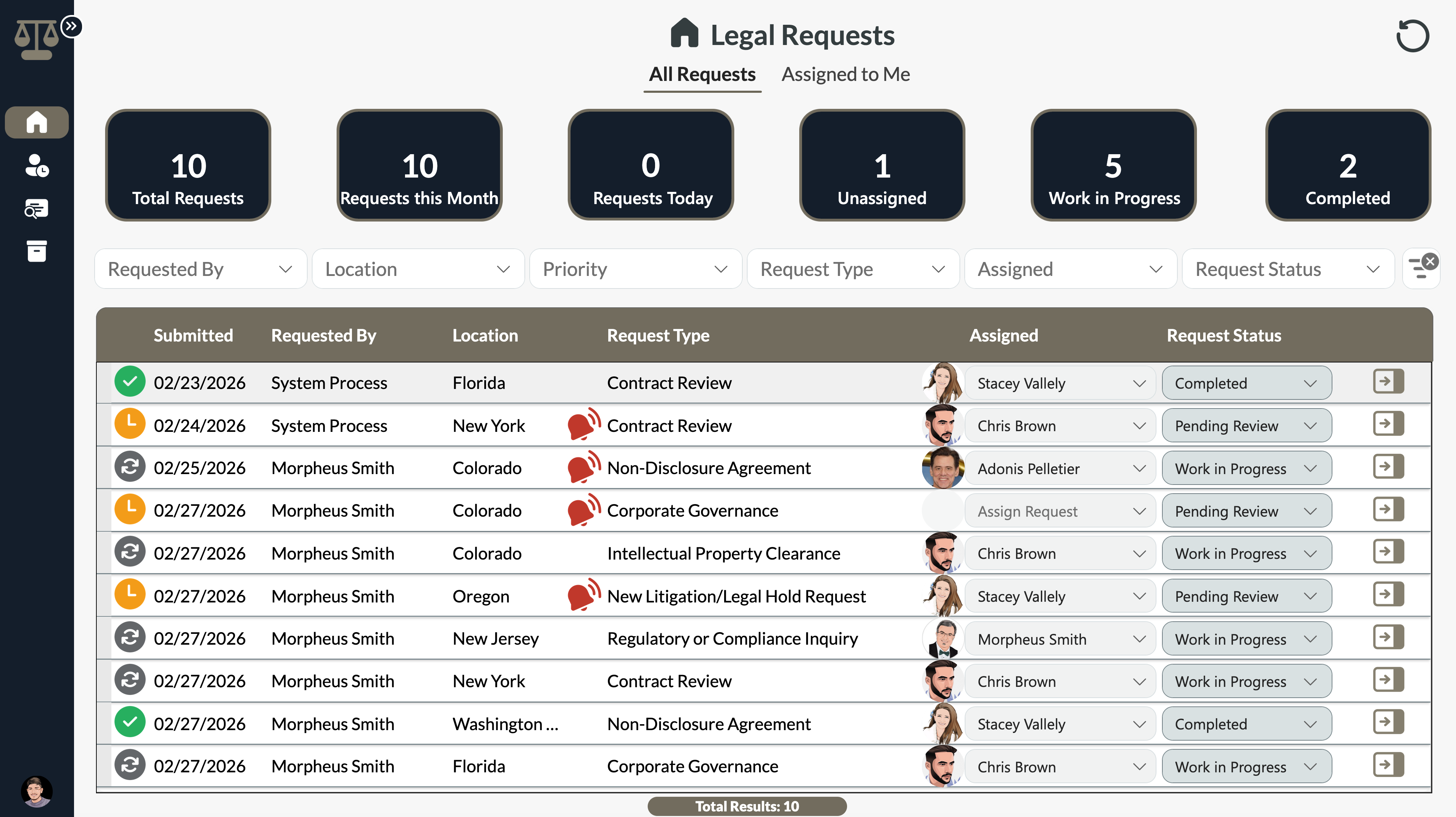 Accounting Task Pane