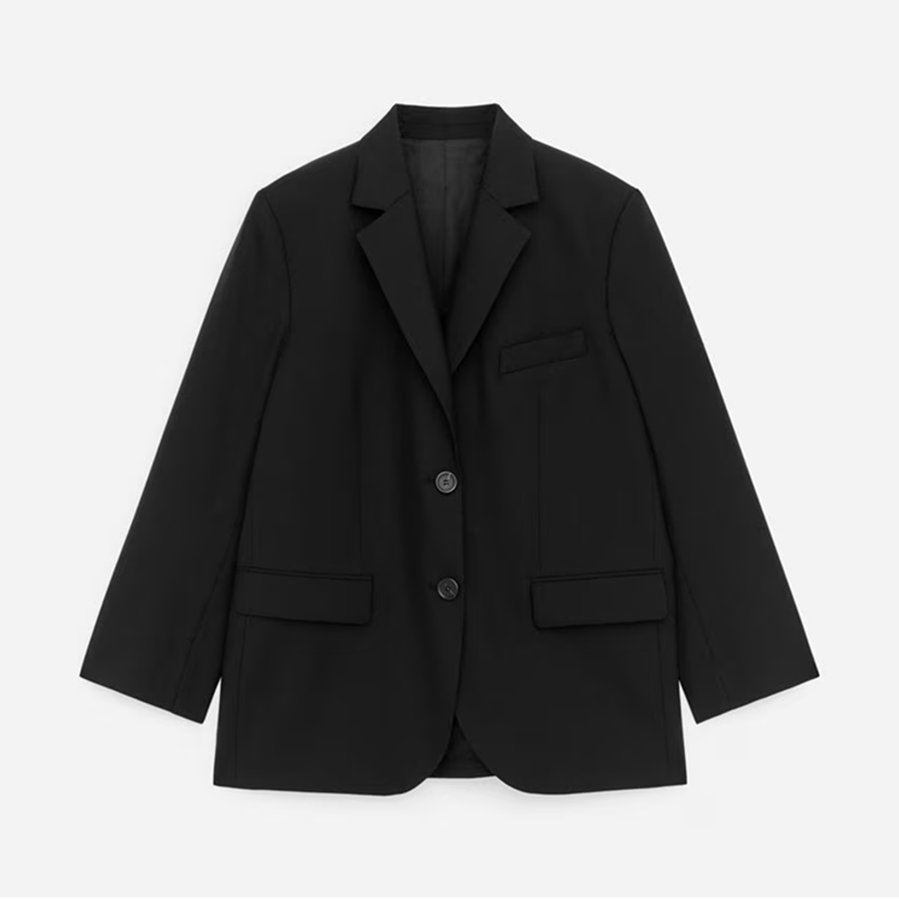 Wool Blend Blazer