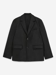 Wool Blend Blazer 