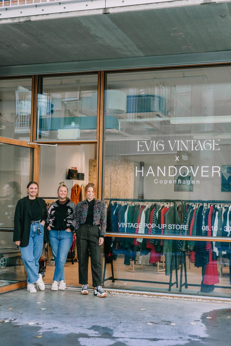 Pop Up x Handover Copenhagen og Evig Vintage