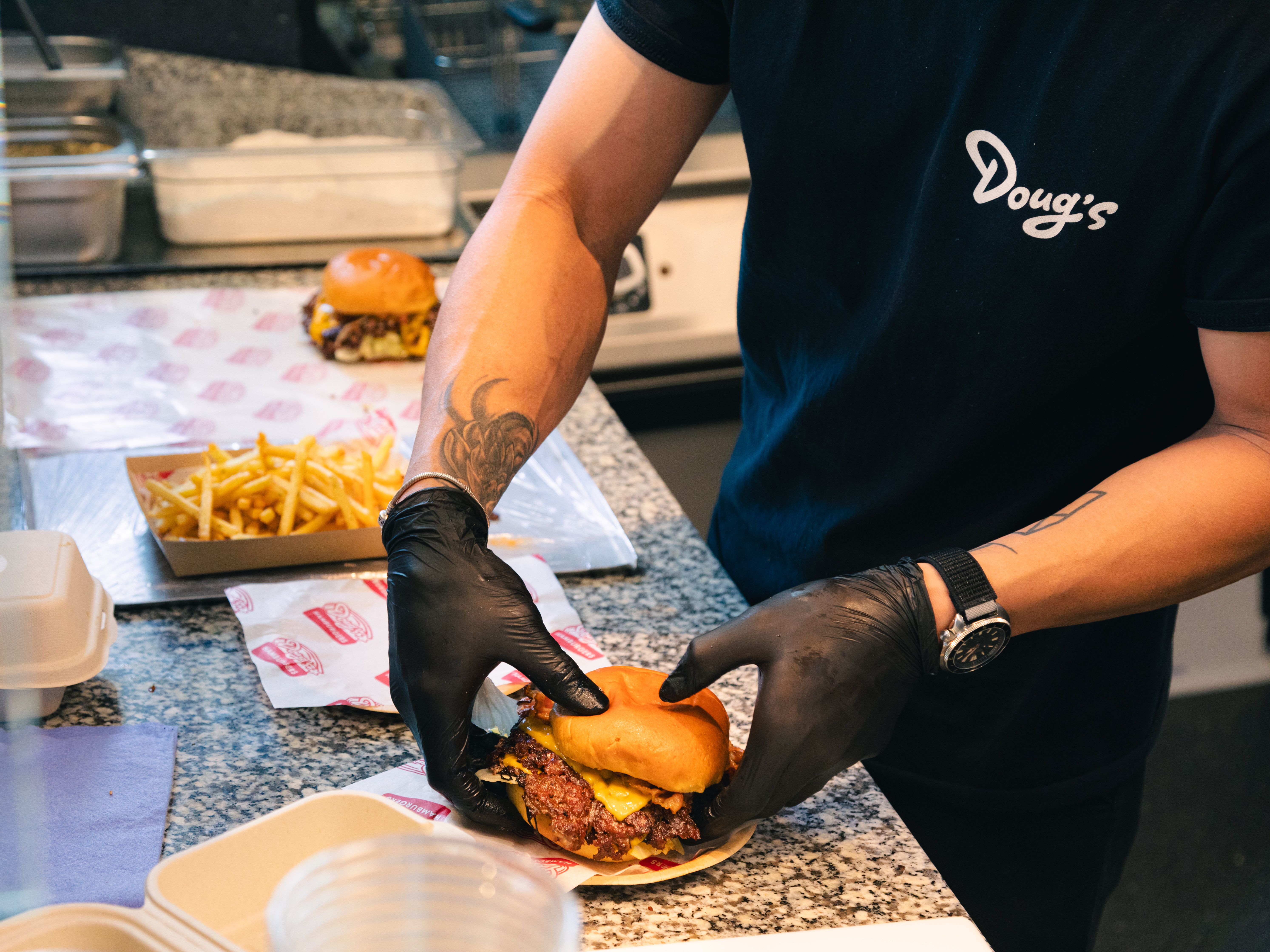 Doug's Hamburgers har åpnet i Oslobukta