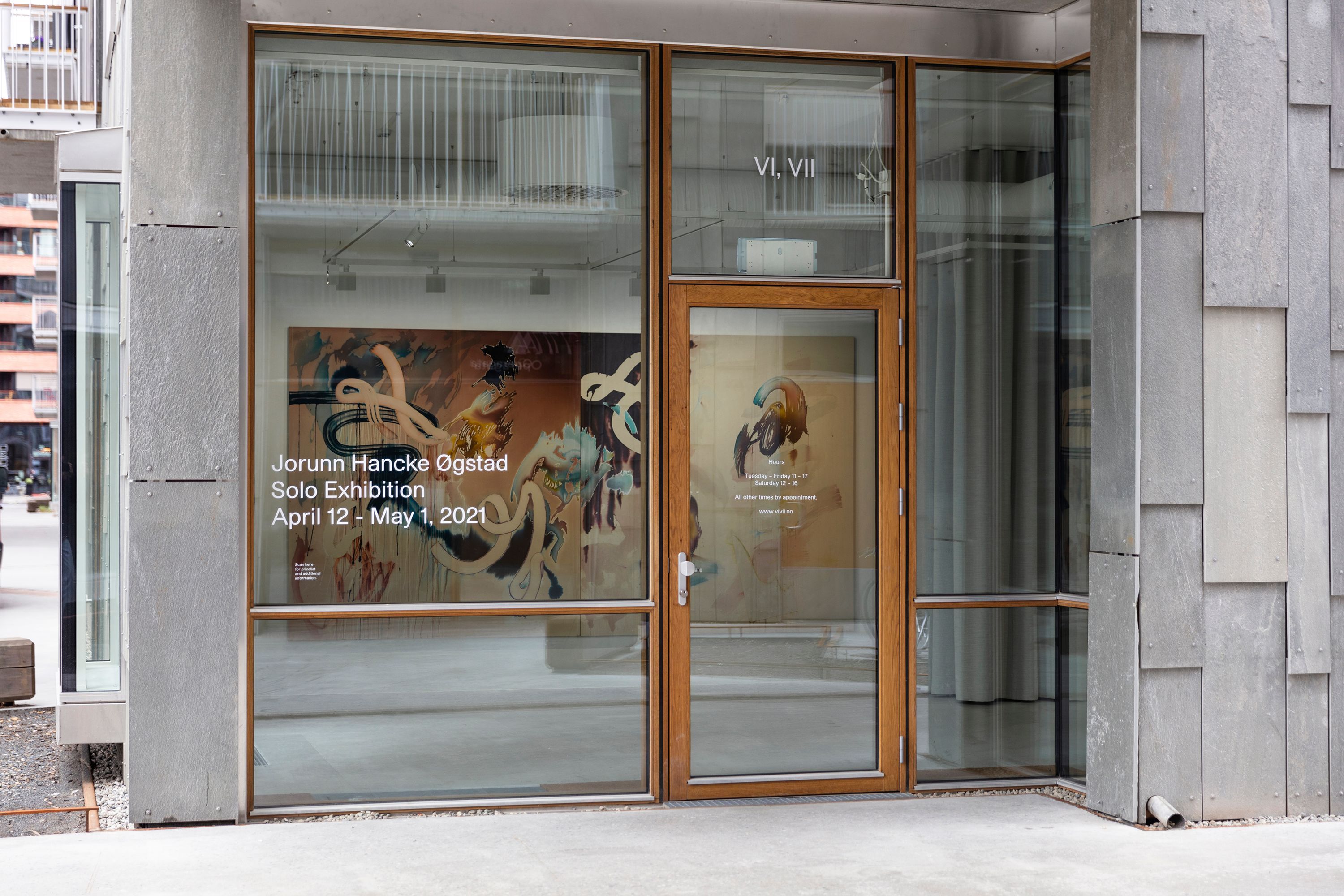 Utstilling med Jorunn Hancke Øgstad hos galleri VI, VII i Operagata