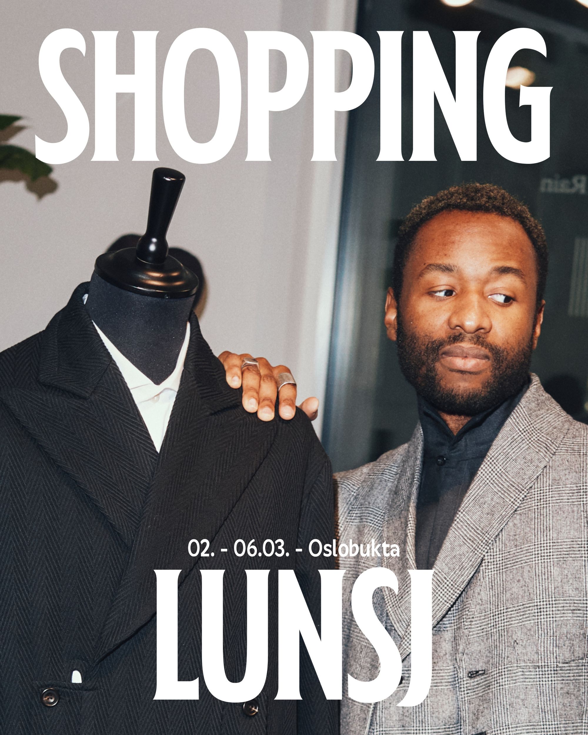 Shoppinglunsj i Bukta!