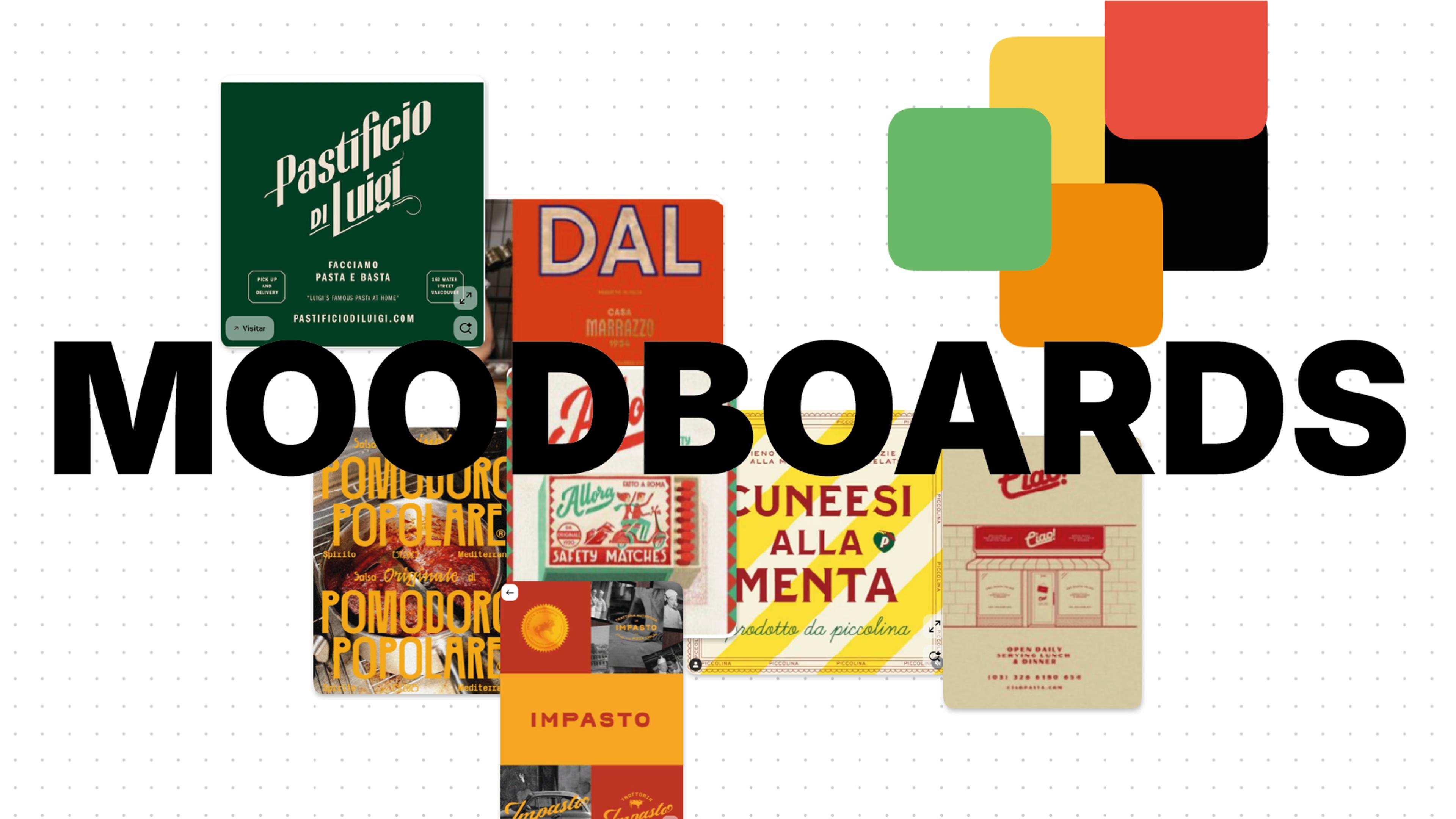 how to make a moodboard