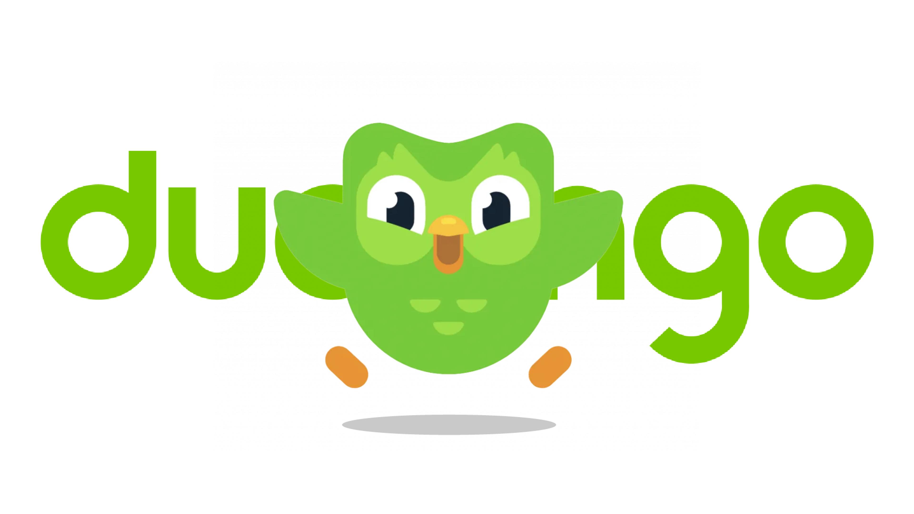duolingo owl and logo