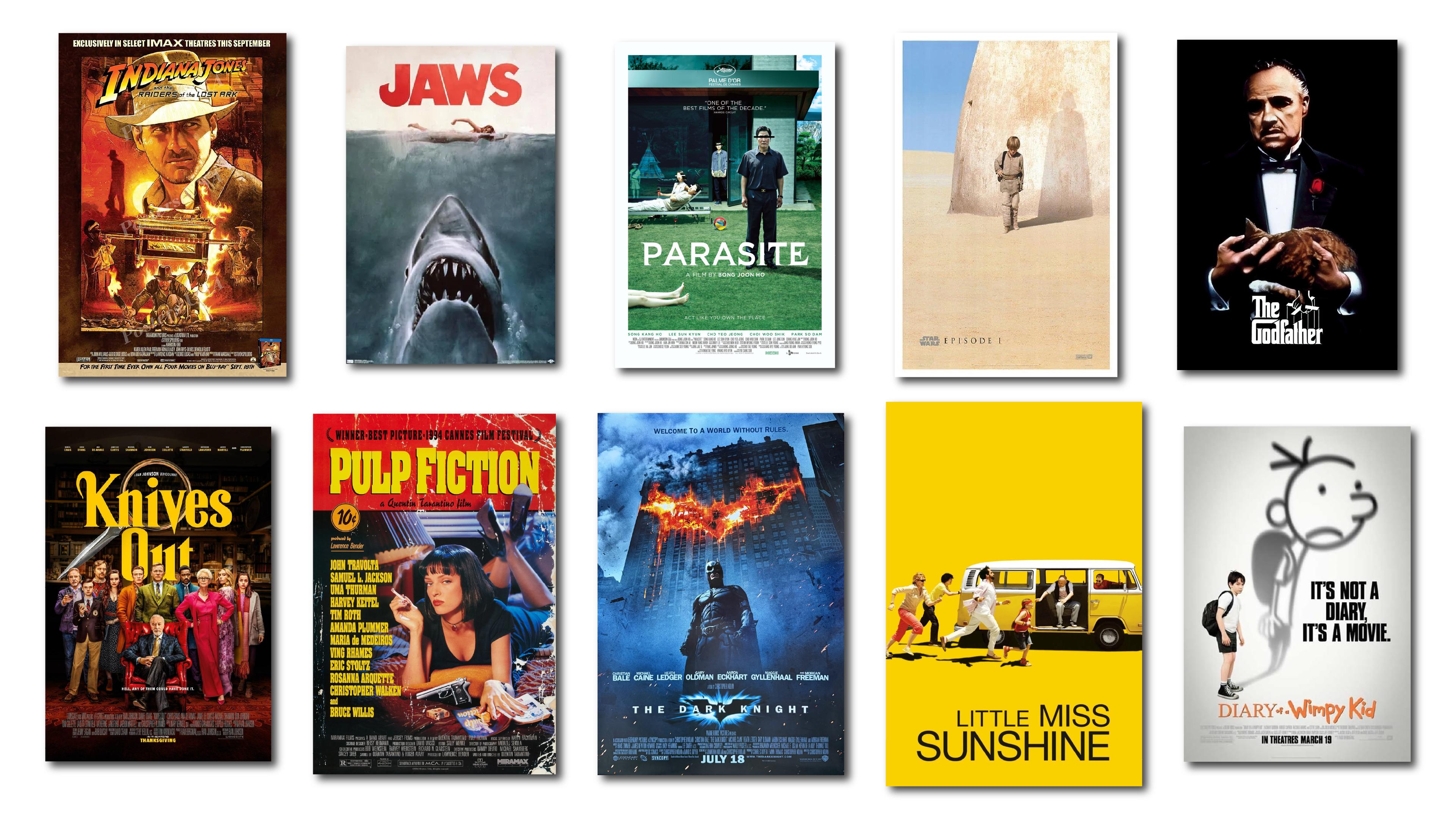 Iconic movie poster designs