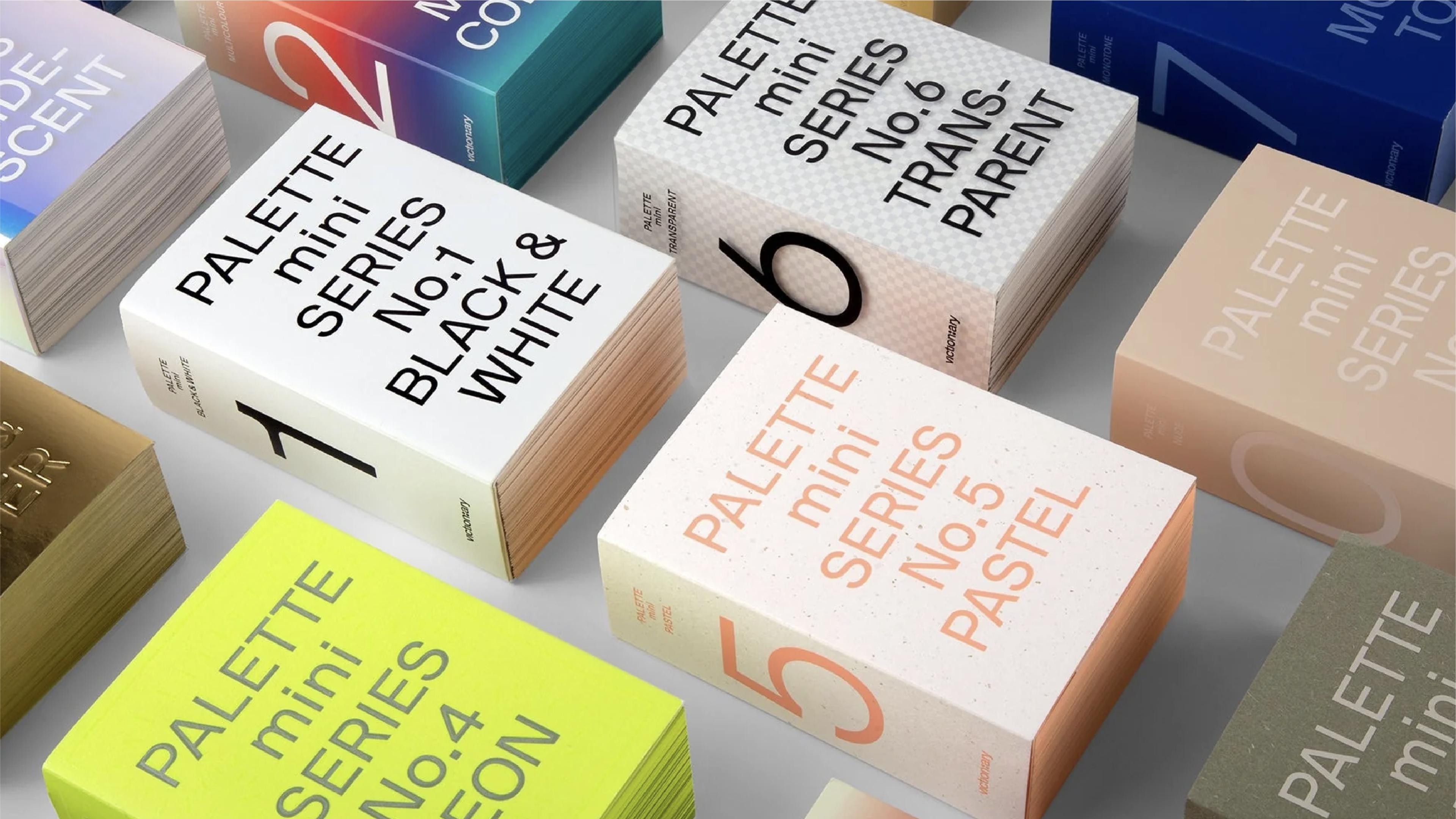 Victionary color palette books