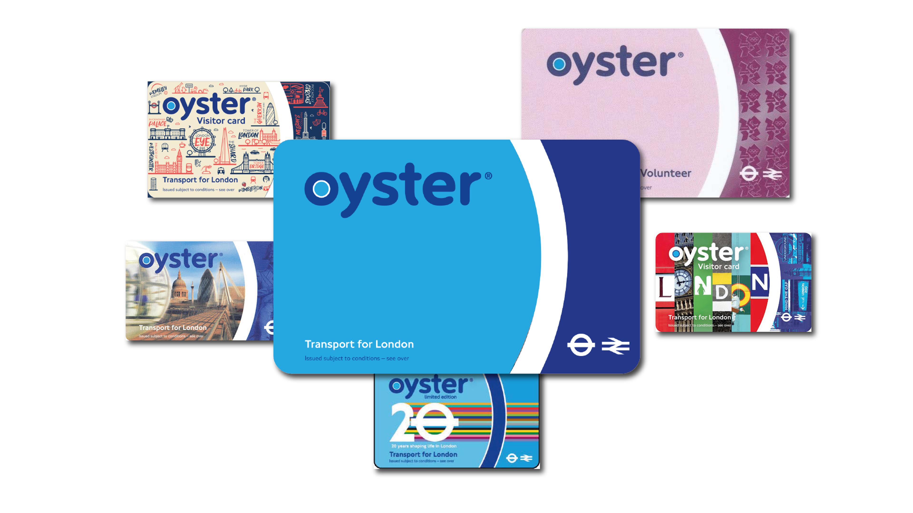 londons oyster card designs
