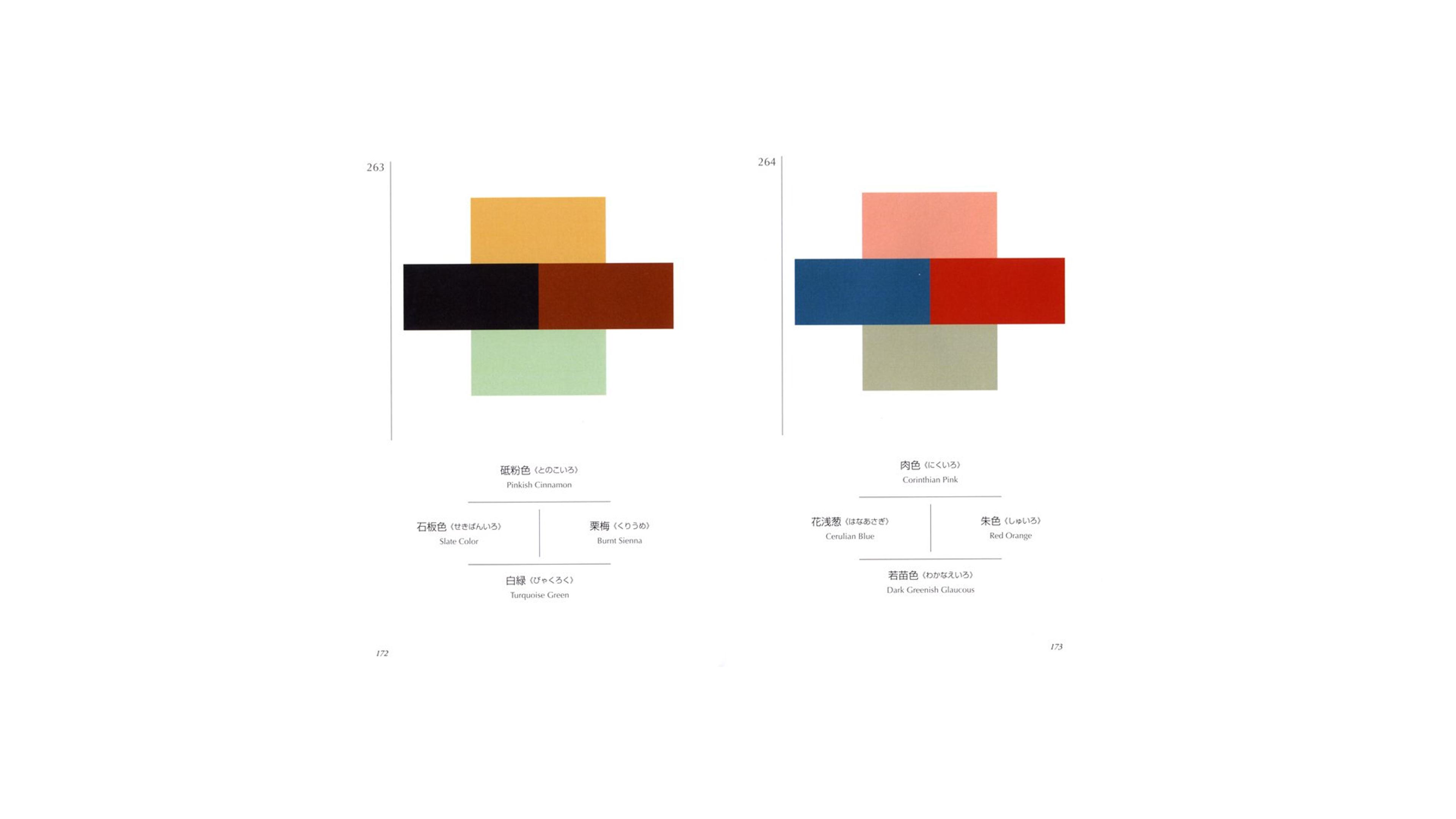 color combinations from the book a dictionary of color combinations 