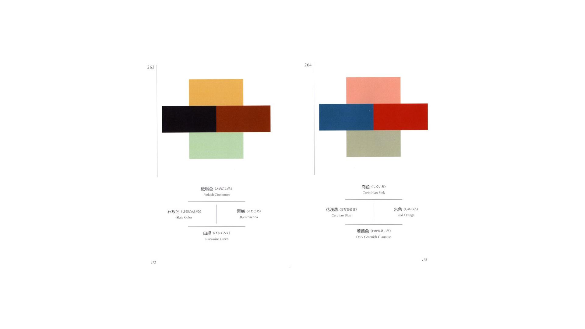 color combinations from the book a dictionary of color combinations