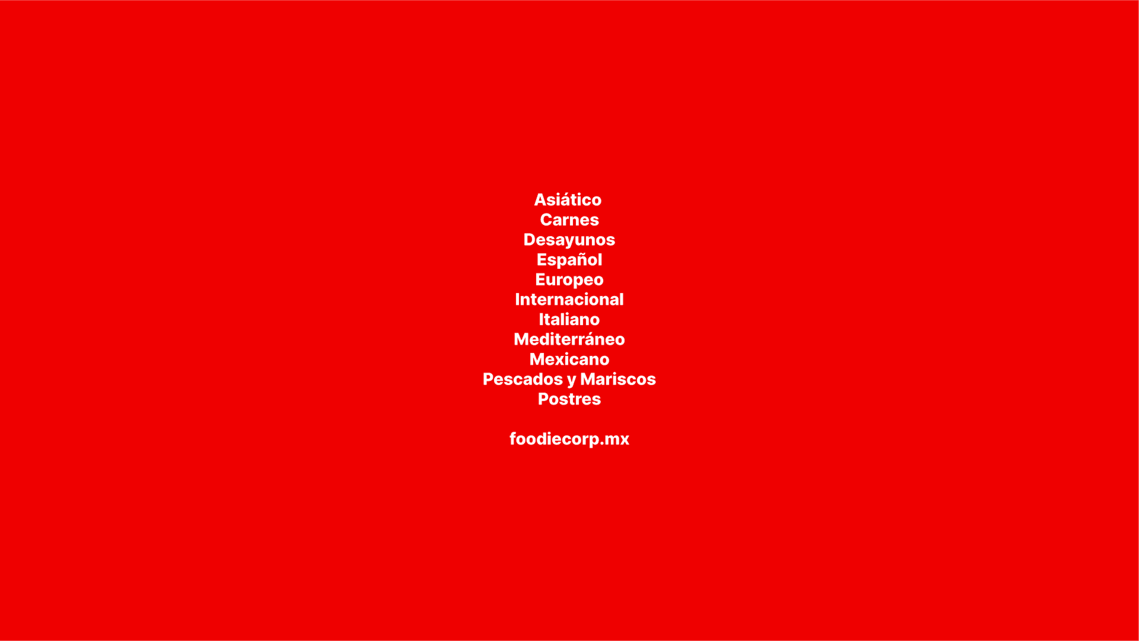Foodie Corp 1