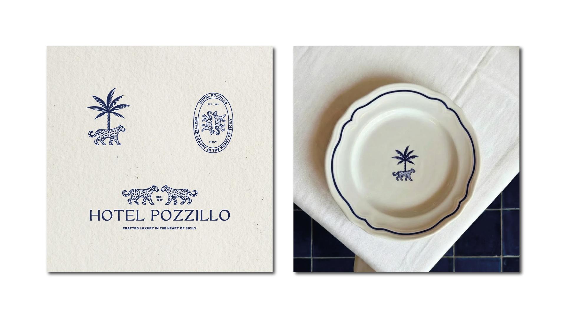 hotel pozzillo branding assets