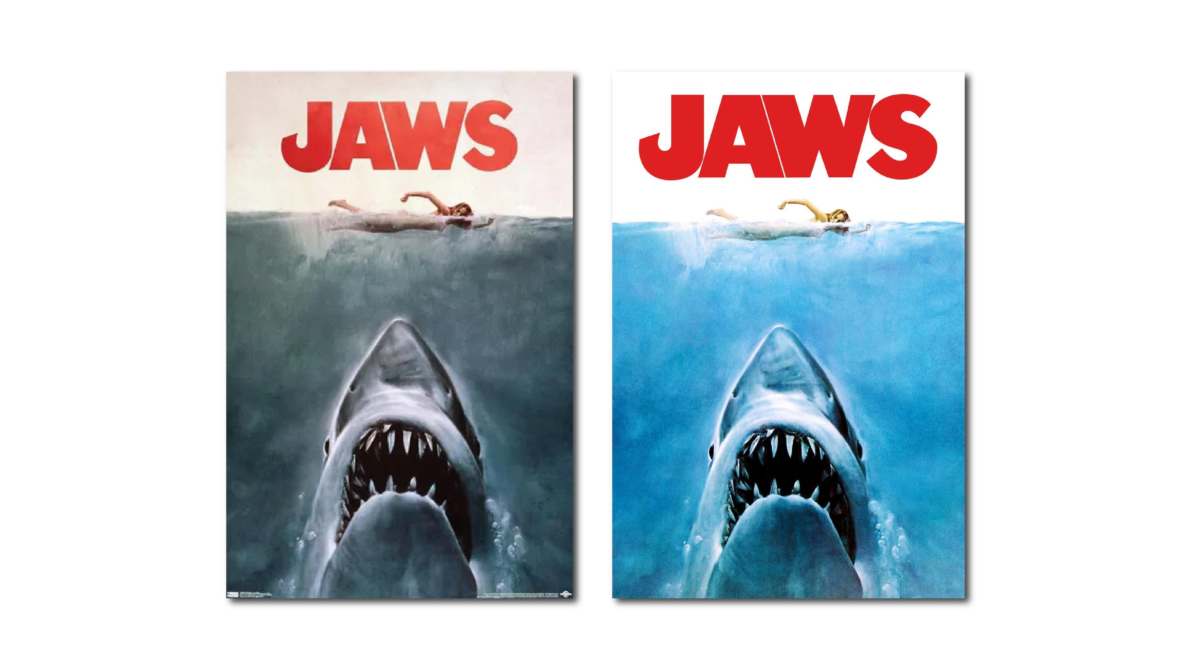 jaws iconic movie posters