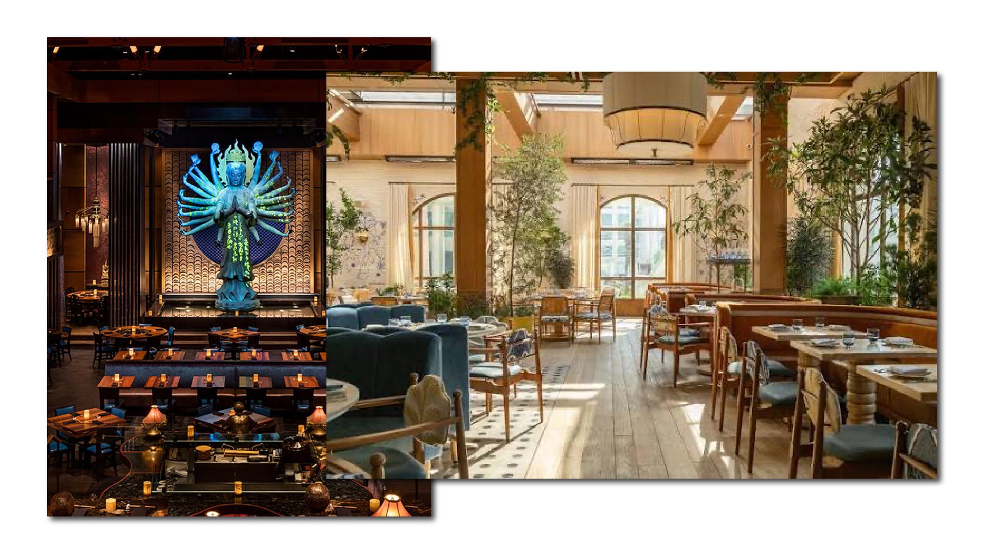Tao in USA and Lavo in Mexico City interiors