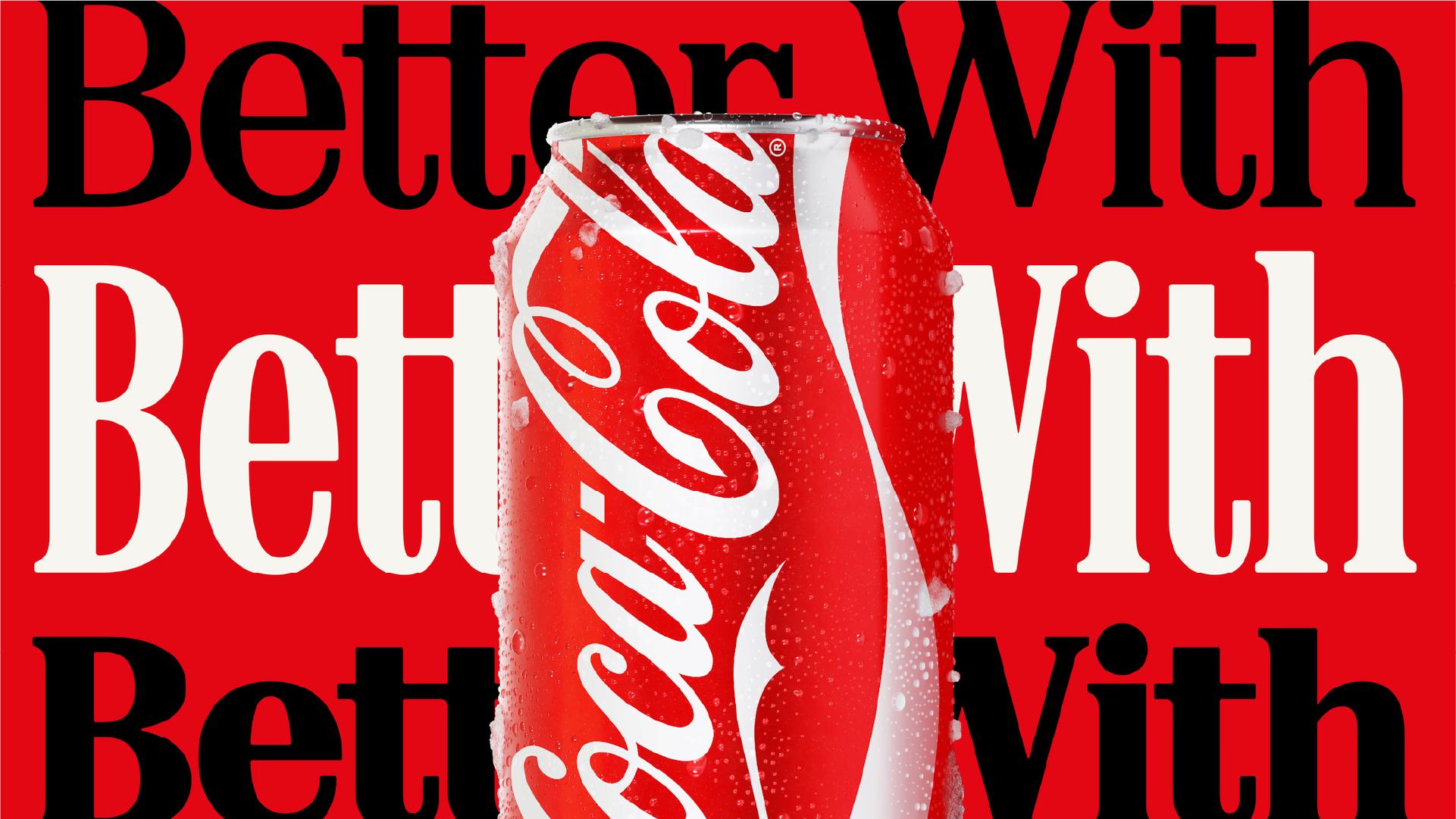 coke's new better with font