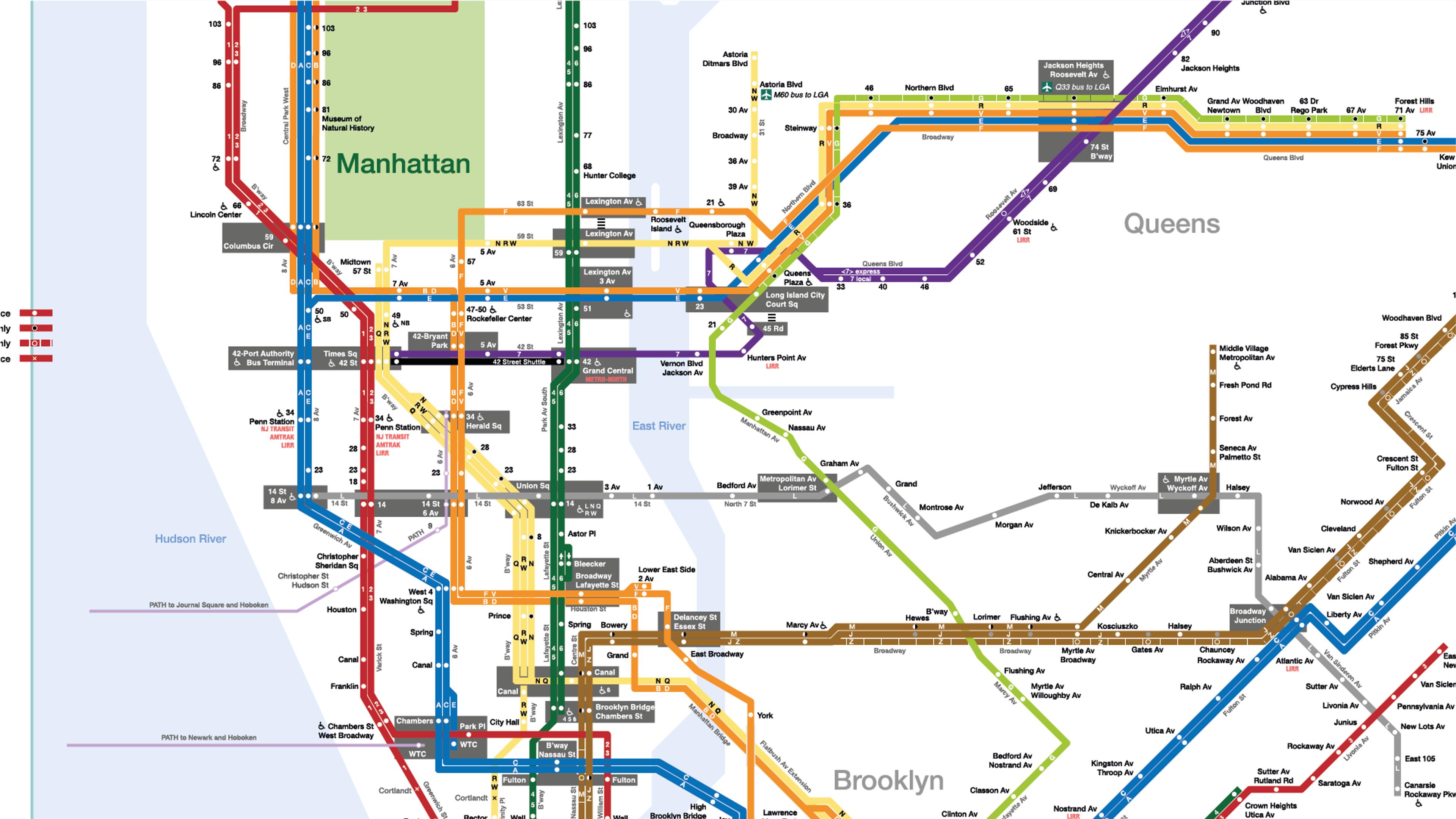 ny subway map