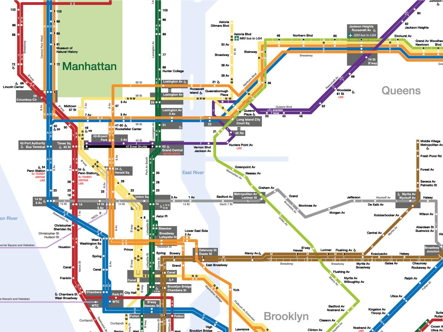 Why Subway Maps Aren't Geographically Accurate (And Why That's the Point)