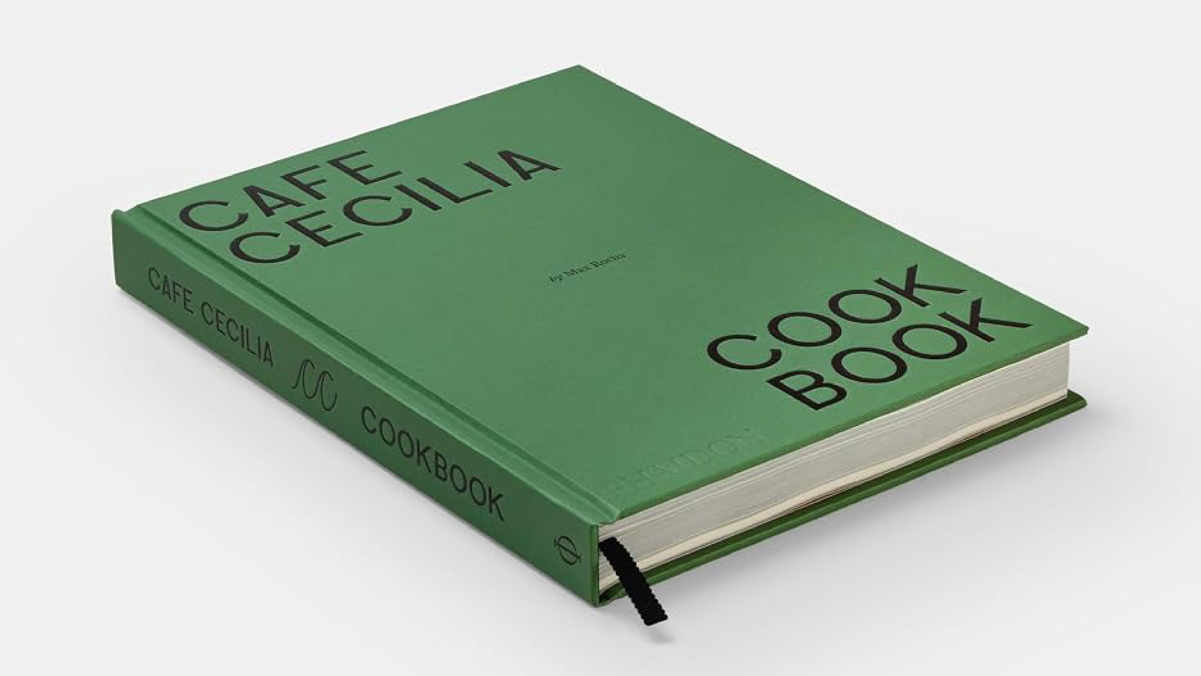 cookbook design cafe Cecilia
