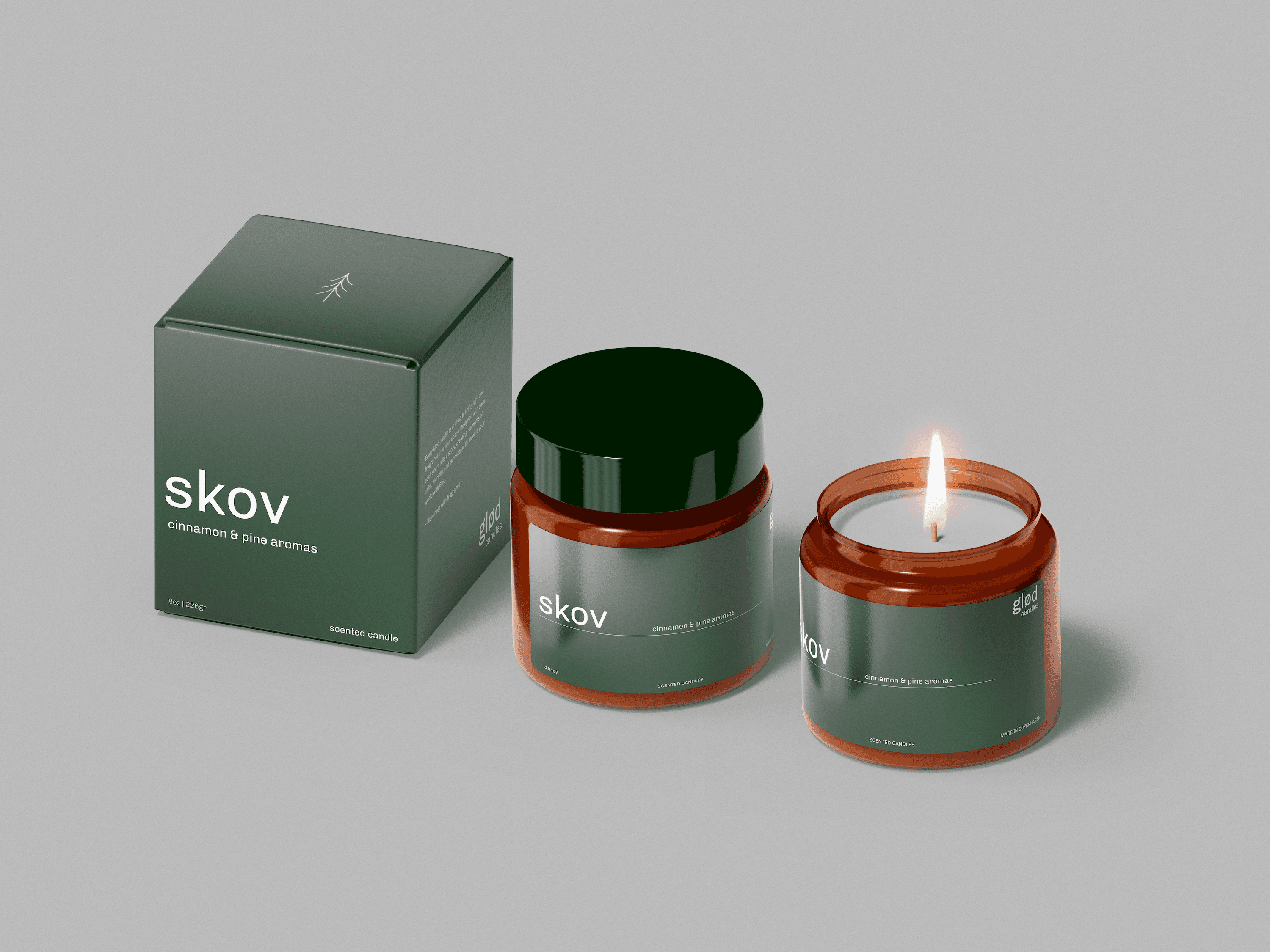 Glød Candles 2