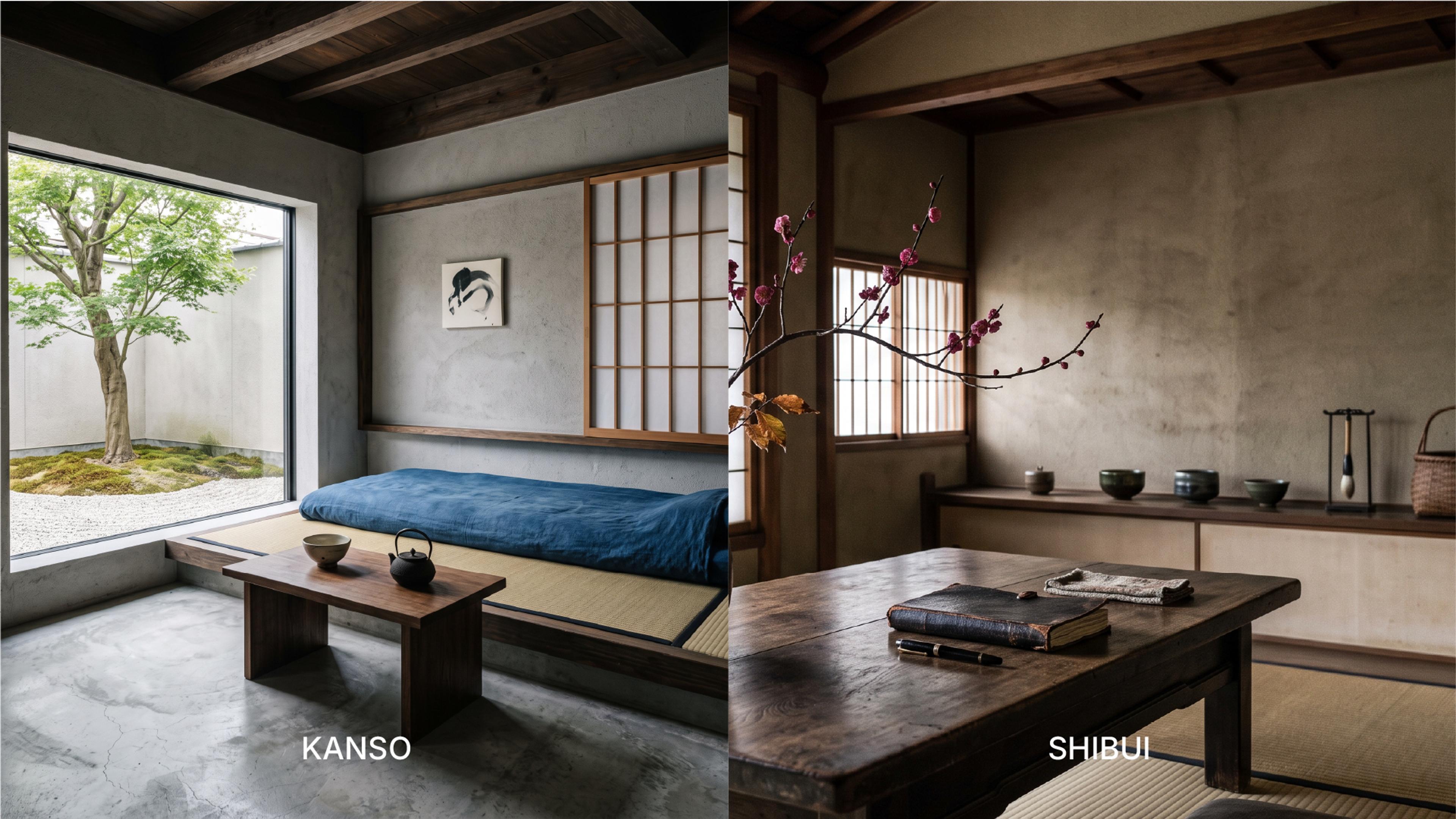 canso & shibu Japanese design styles