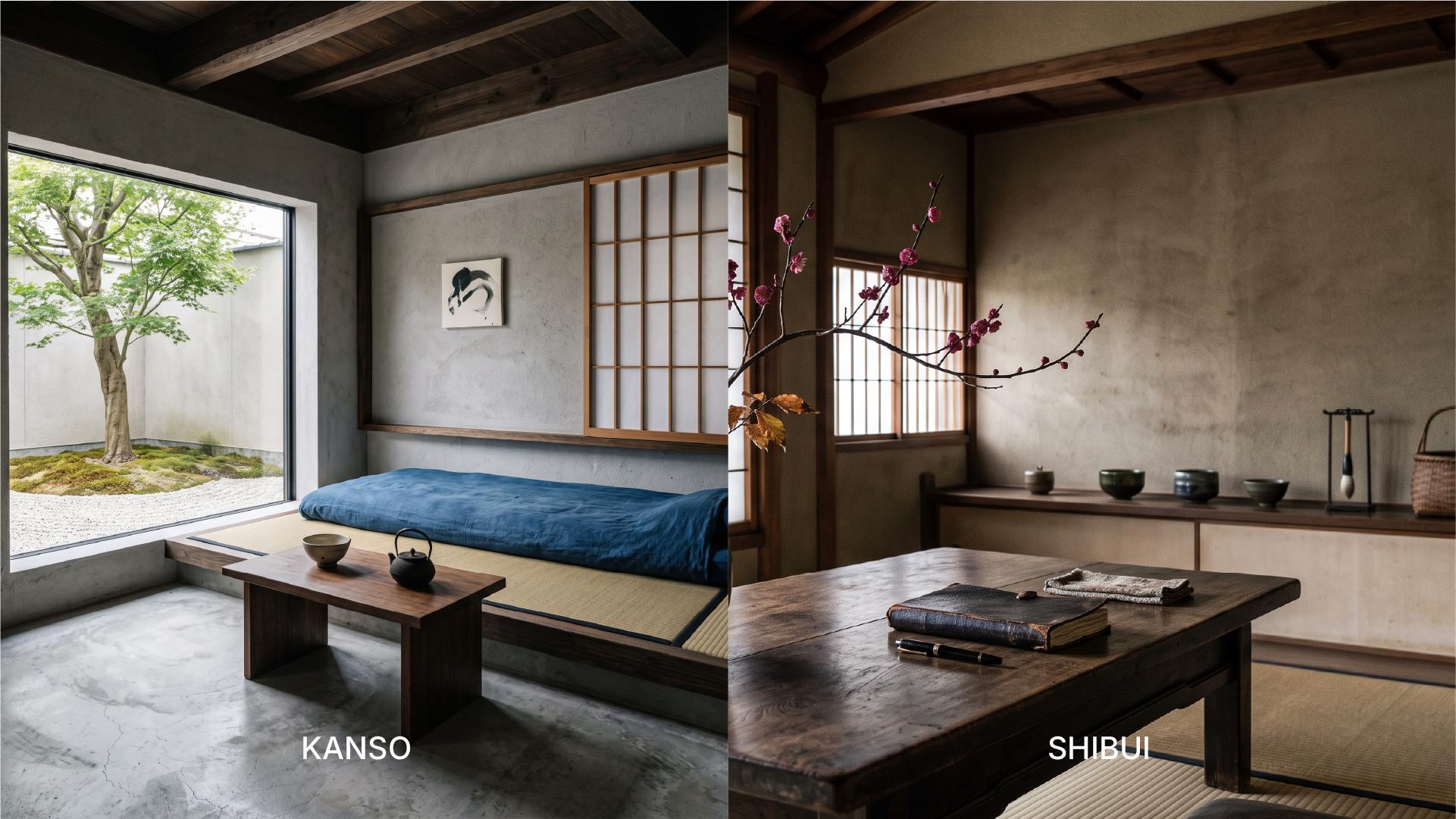 canso & shibu Japanese design styles