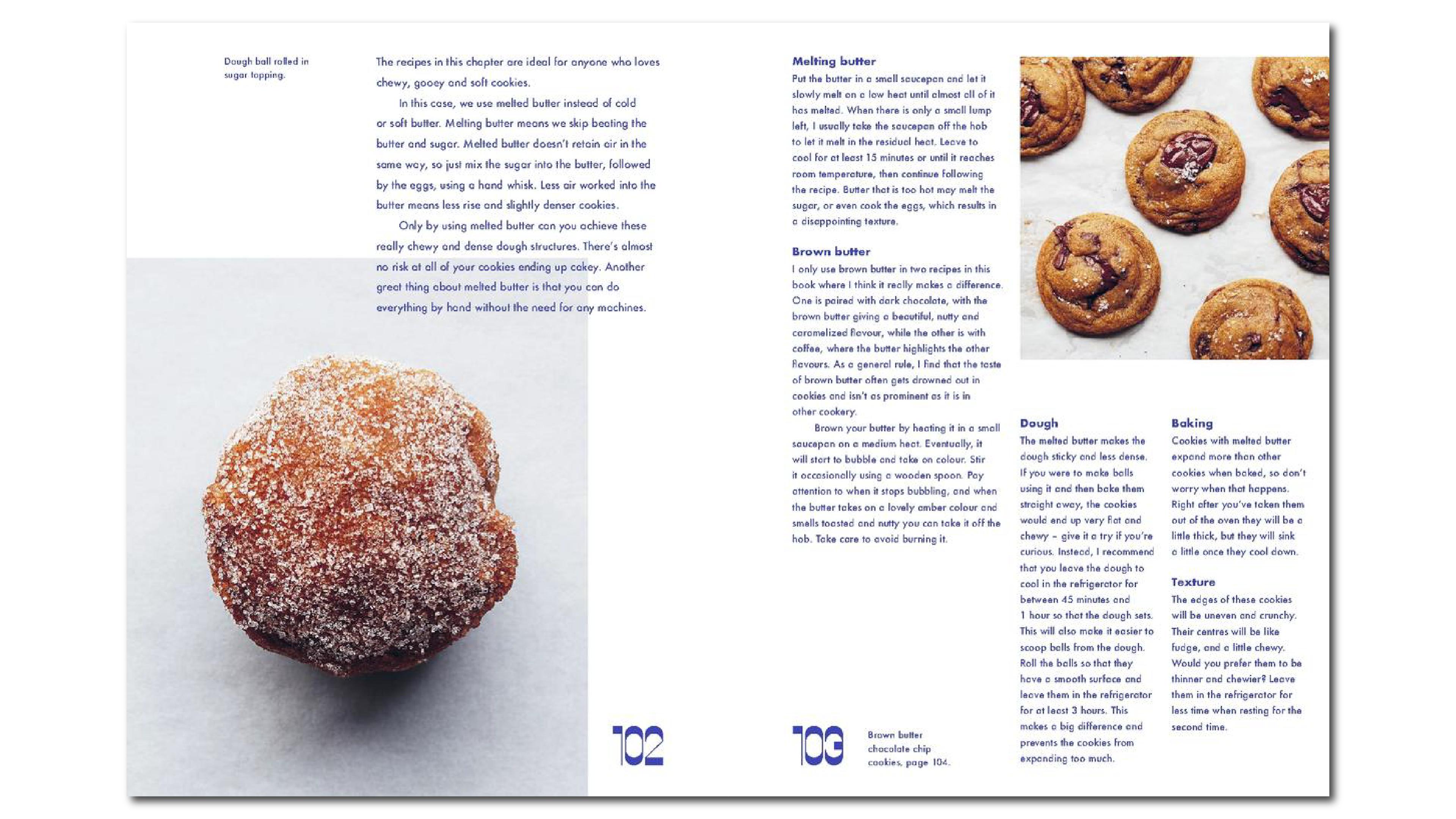 cookbook typography examples
