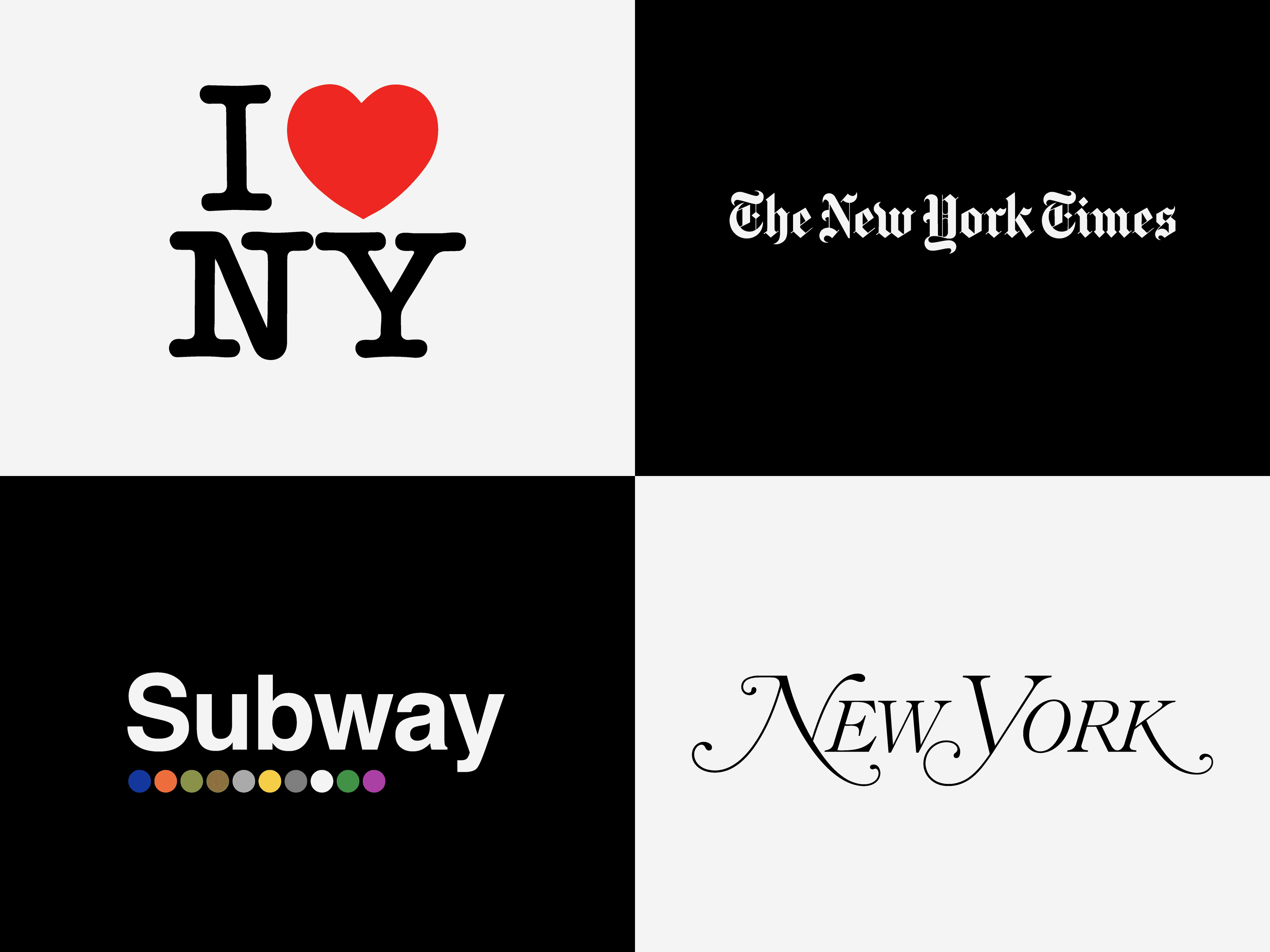 The Typography of New York: Fonts, Lettering, and Voice