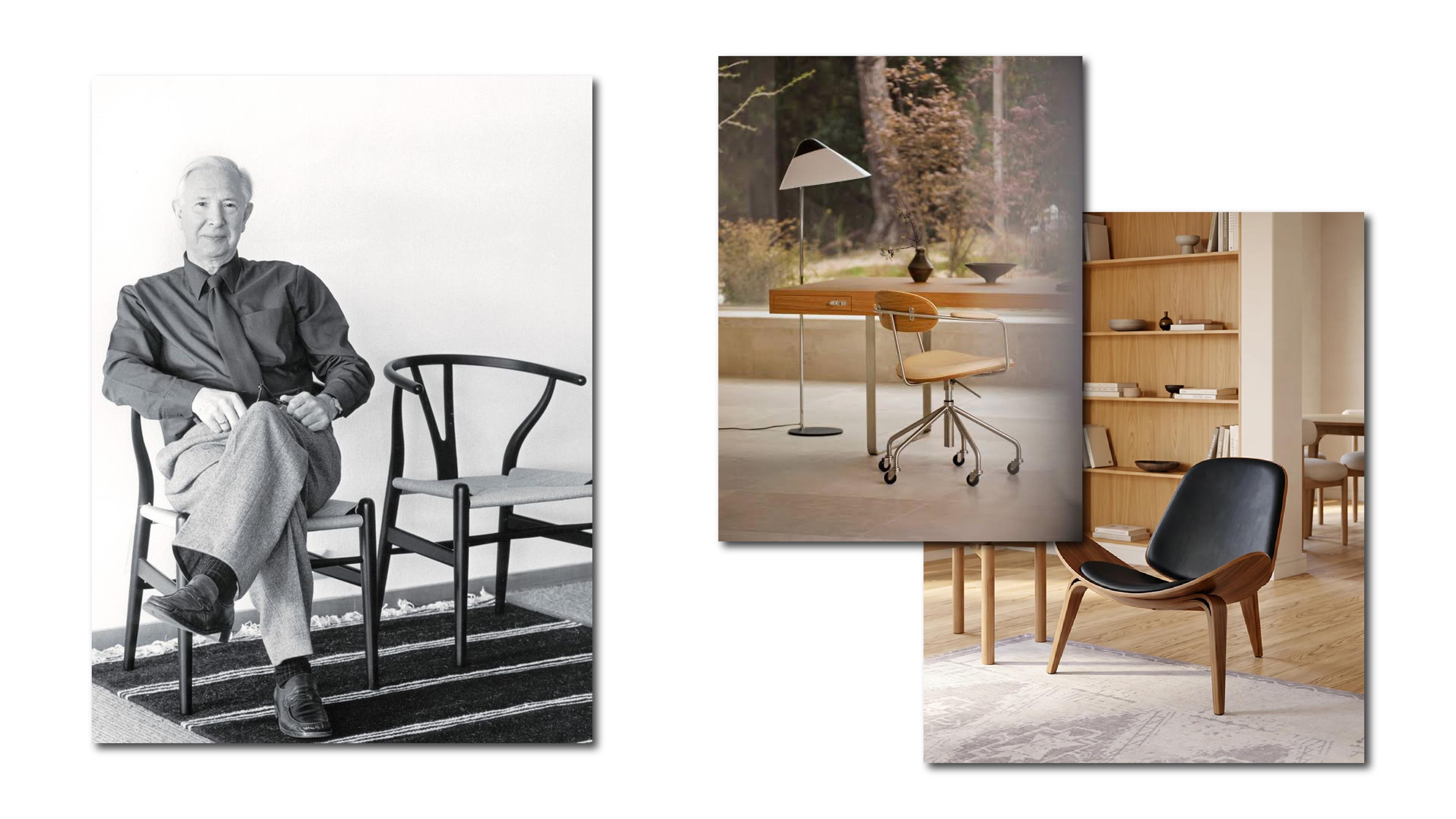 Hans wegner chairs and designs
