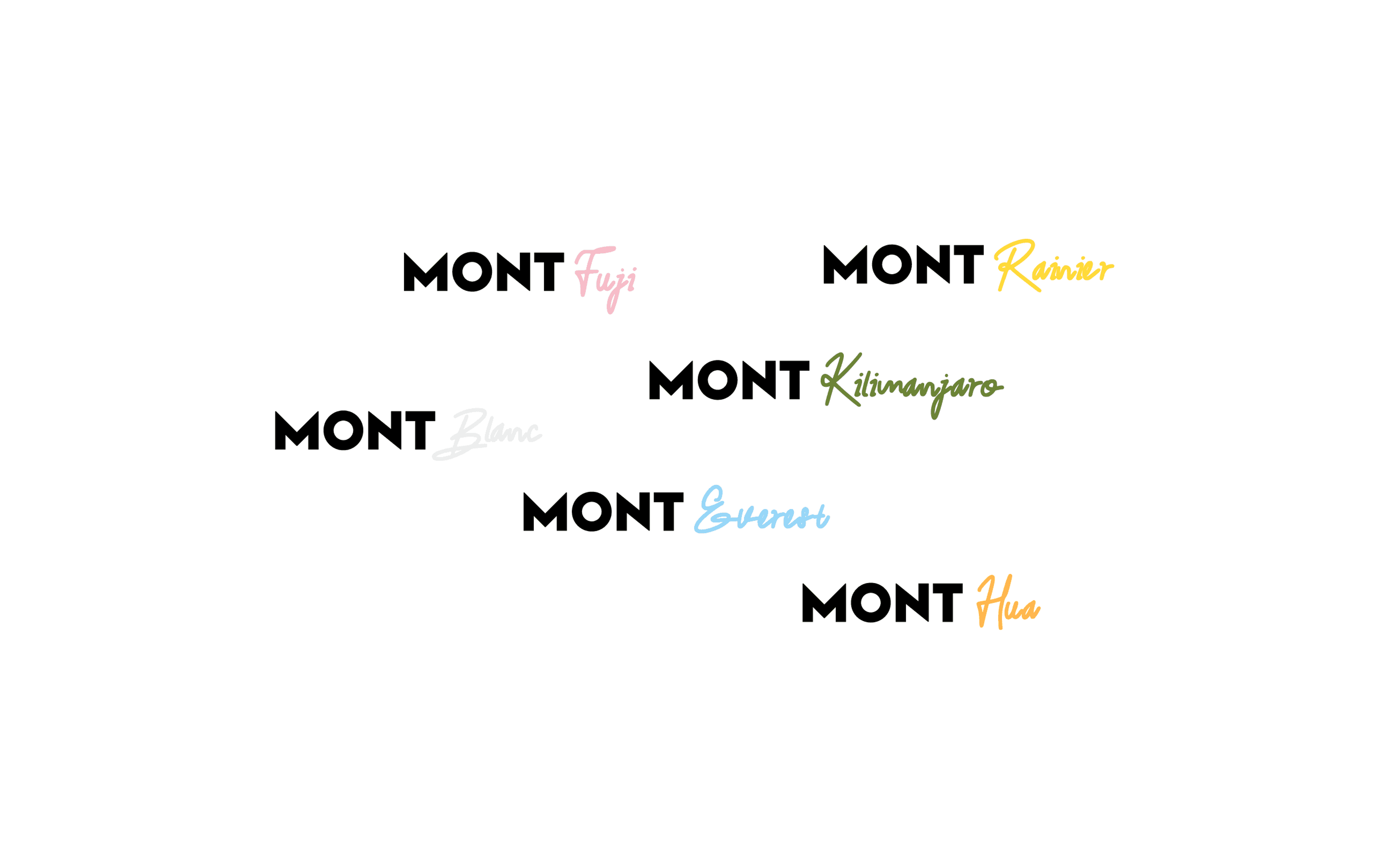 Montblanc Montagnes Collection 1