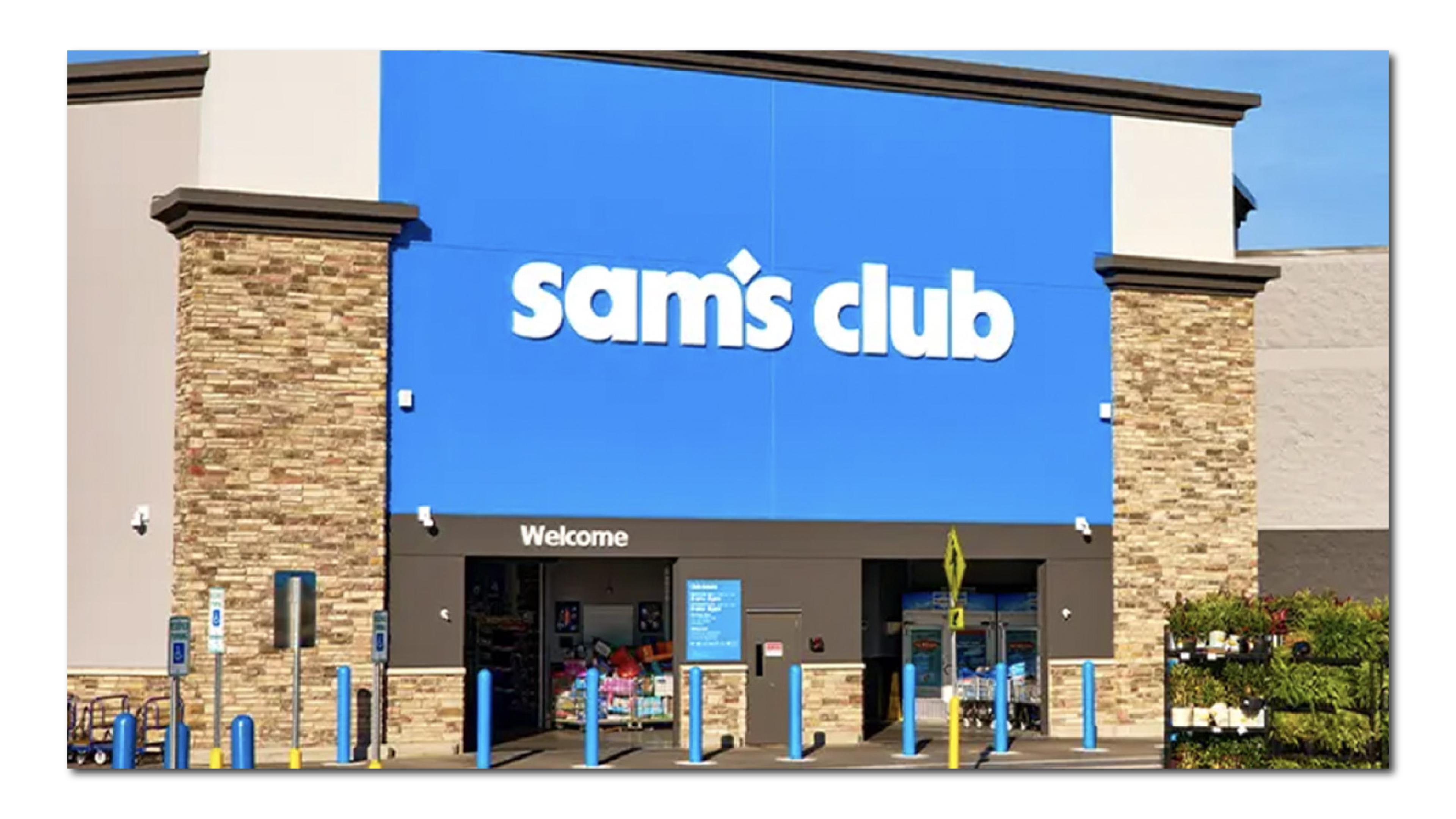sams club new storefront