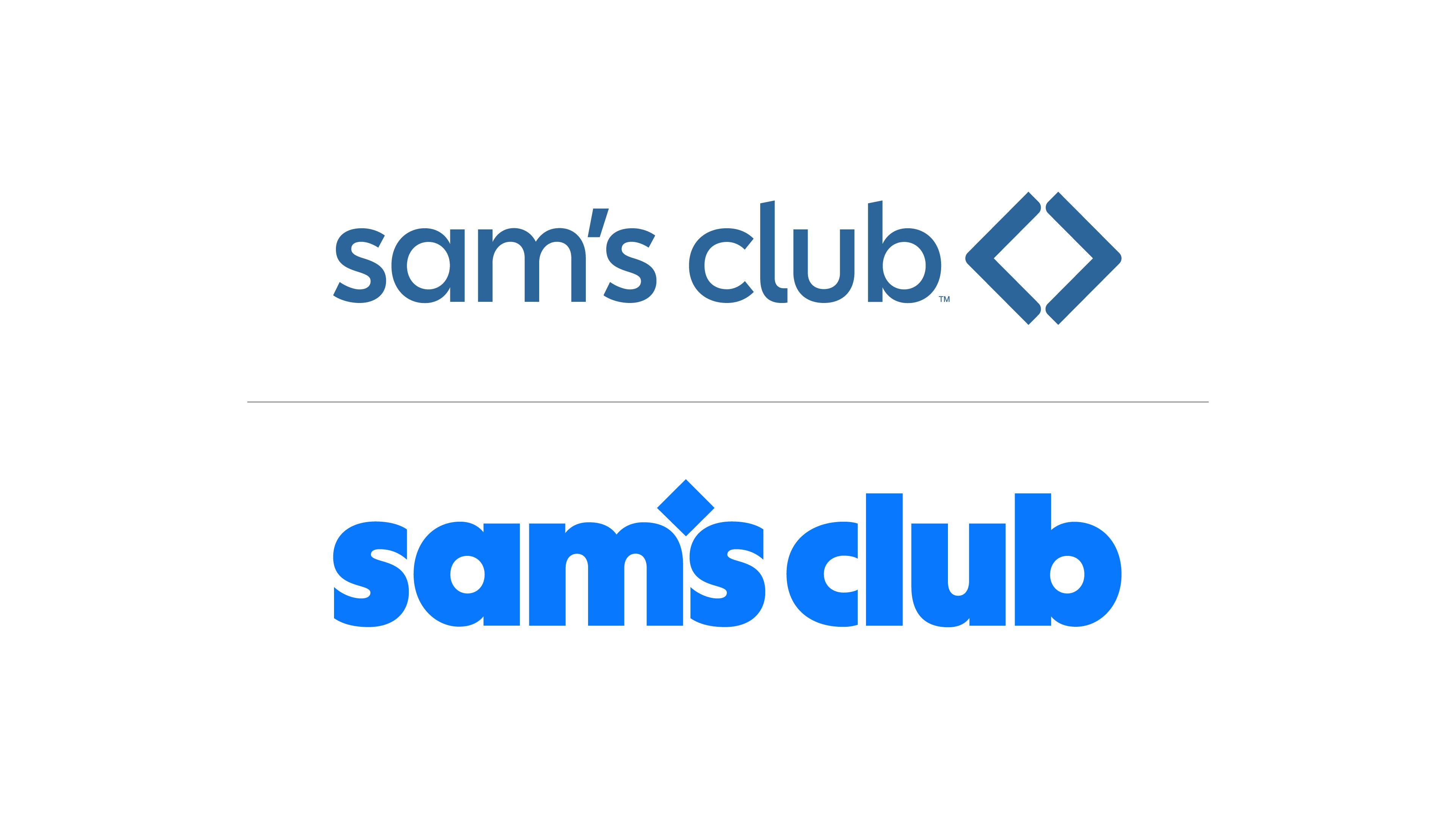 sams club 2020 v 2026 logo comparison