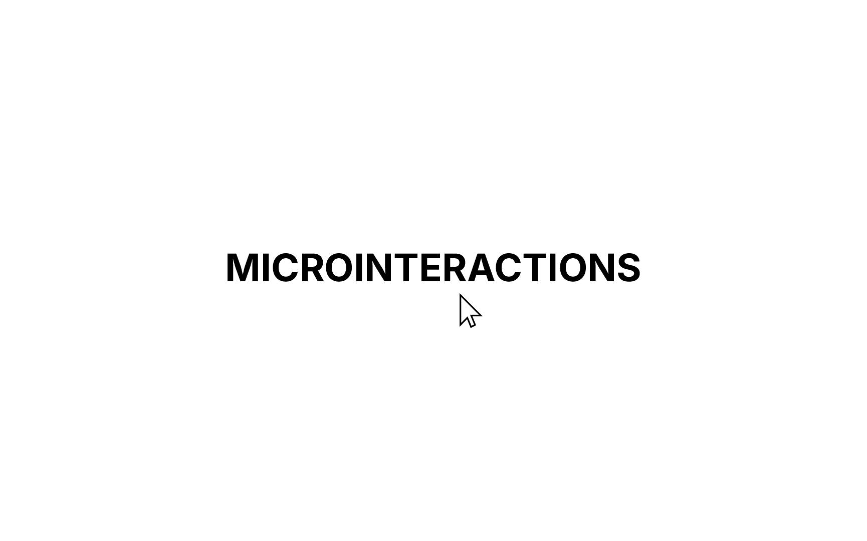 Microinteractions: The Small Details That Make a Website Feel Alive