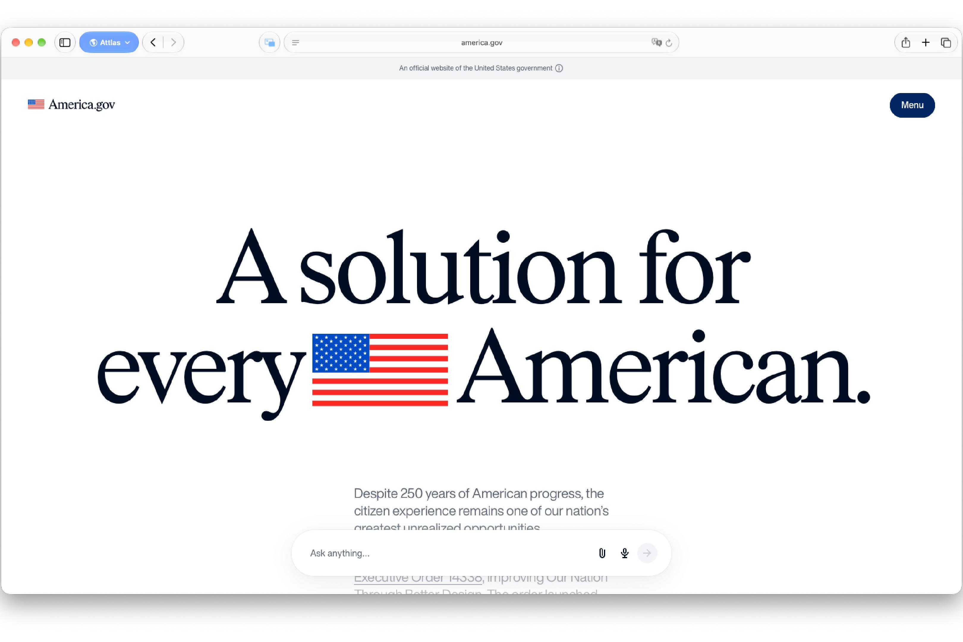 What America.gov Design Means for the Future of Government Websites