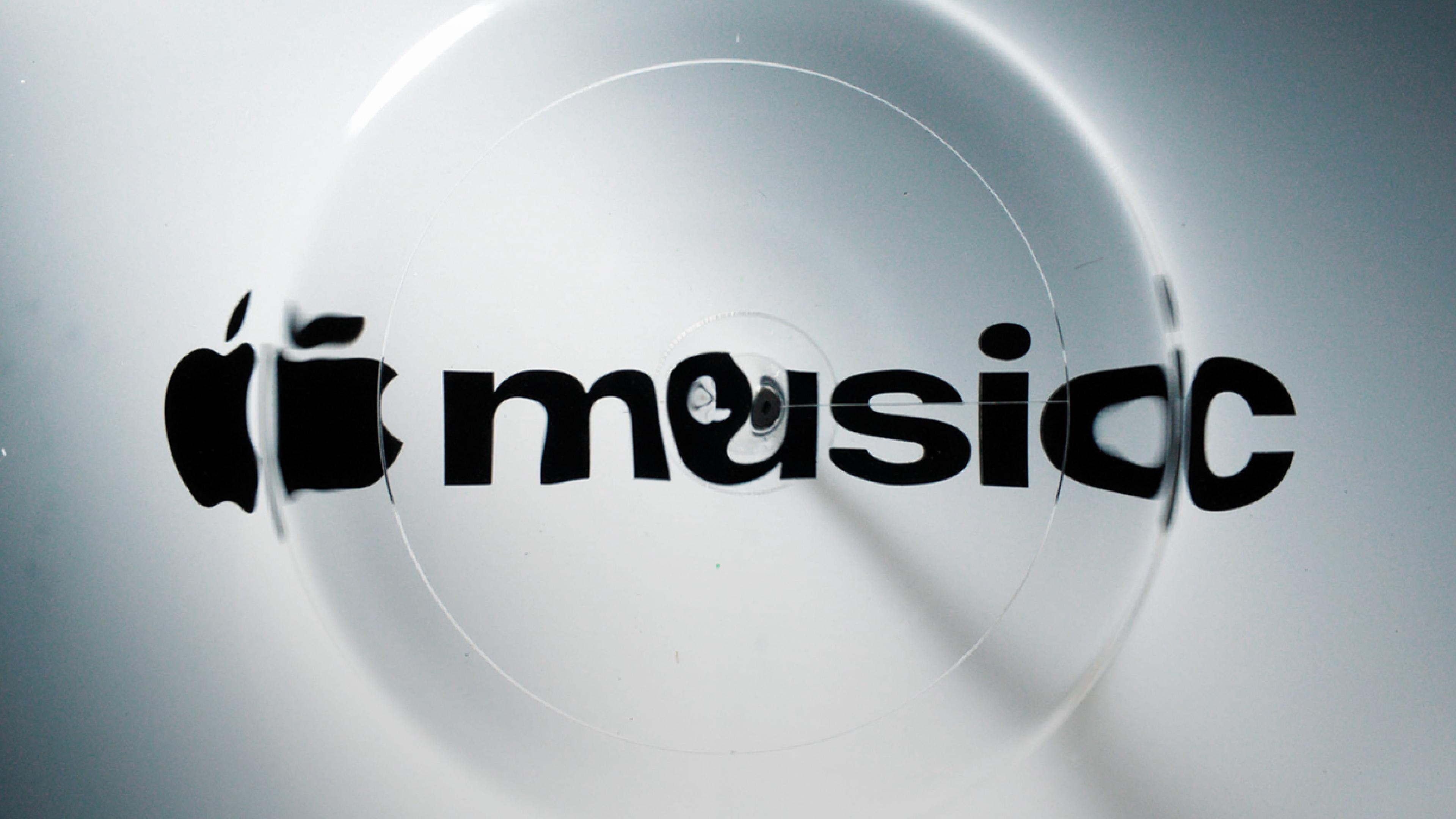 Apple Music new logo made with sound