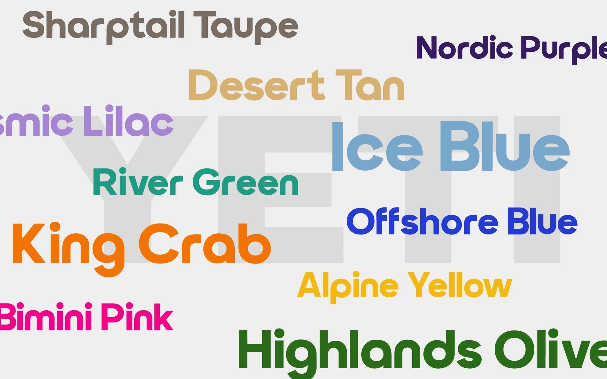 Beyond Tumblers: The Colors That Built YETI's Empire