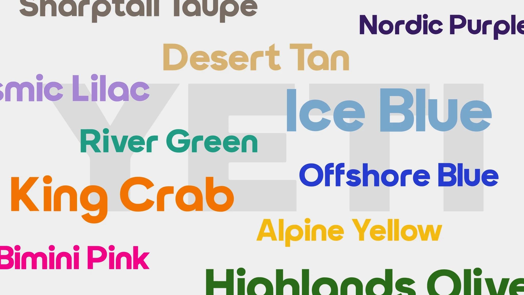 Beyond Tumblers: The Colors That Built YETI's Empire