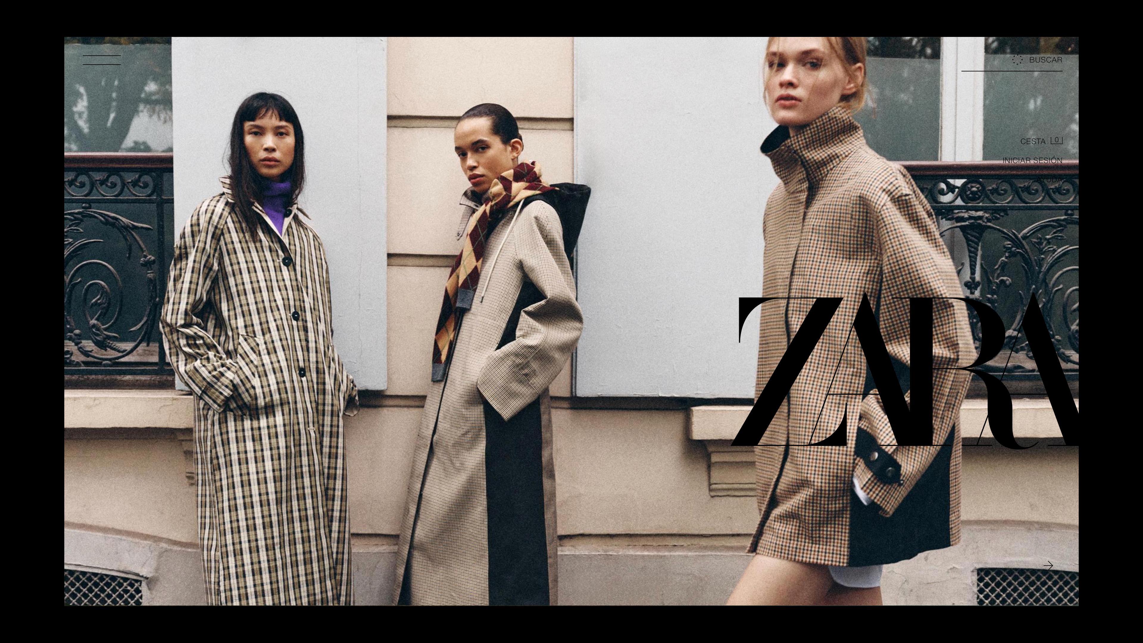 zara website