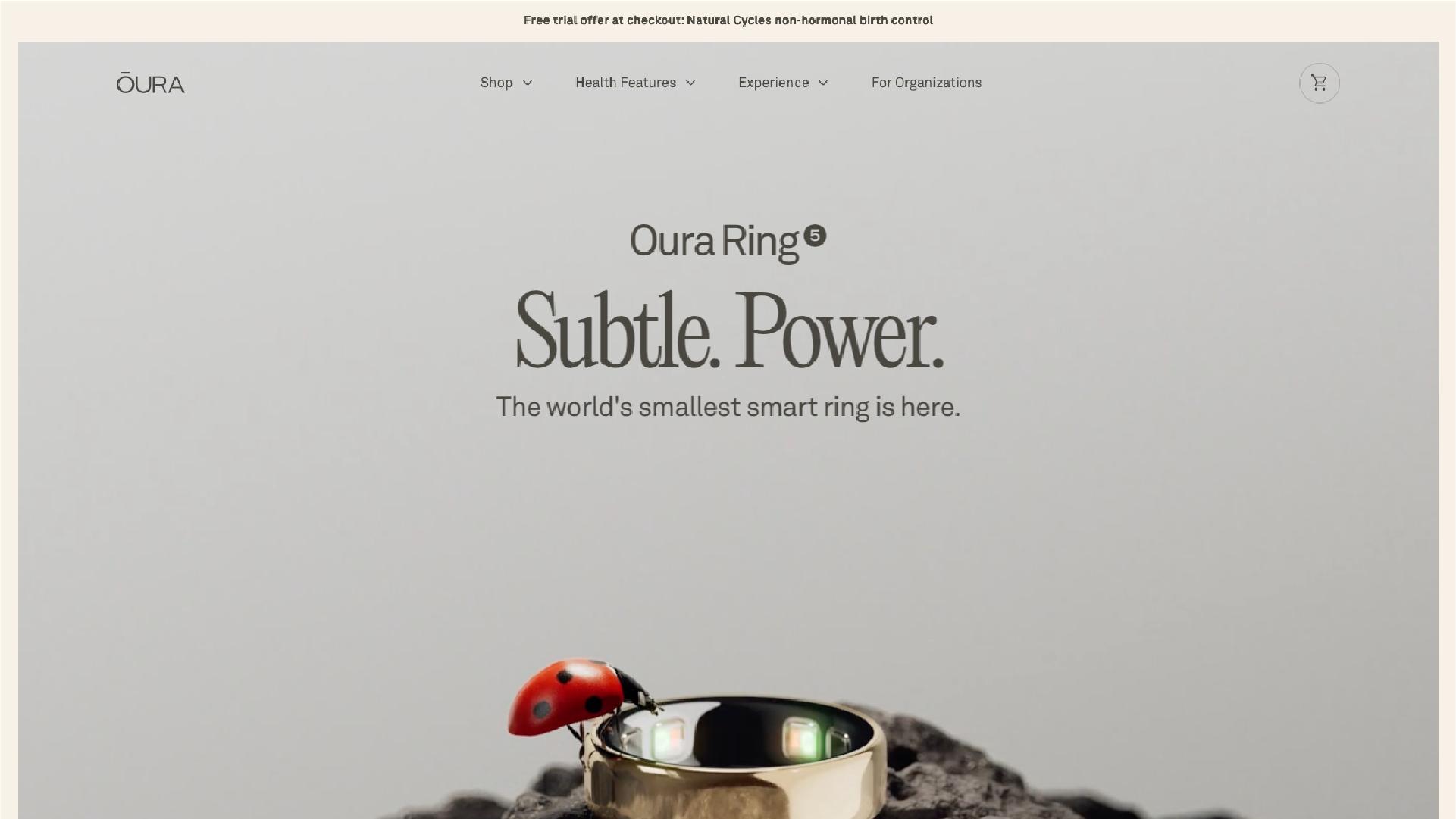 The Website Architecture Behind Selling Just One Product (Oura Edition)