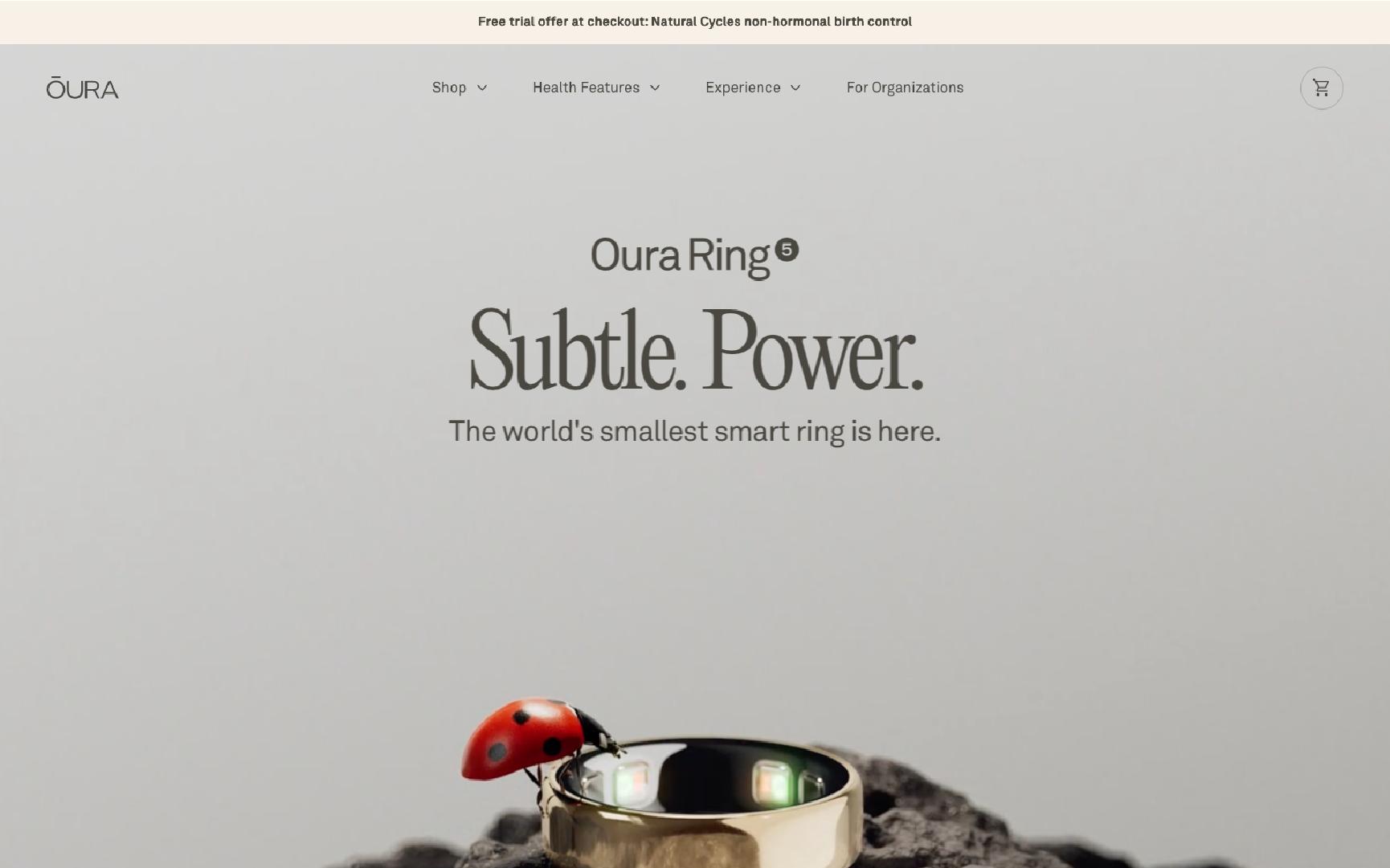 The Website Architecture Behind Selling Just One Product (Oura Edition)