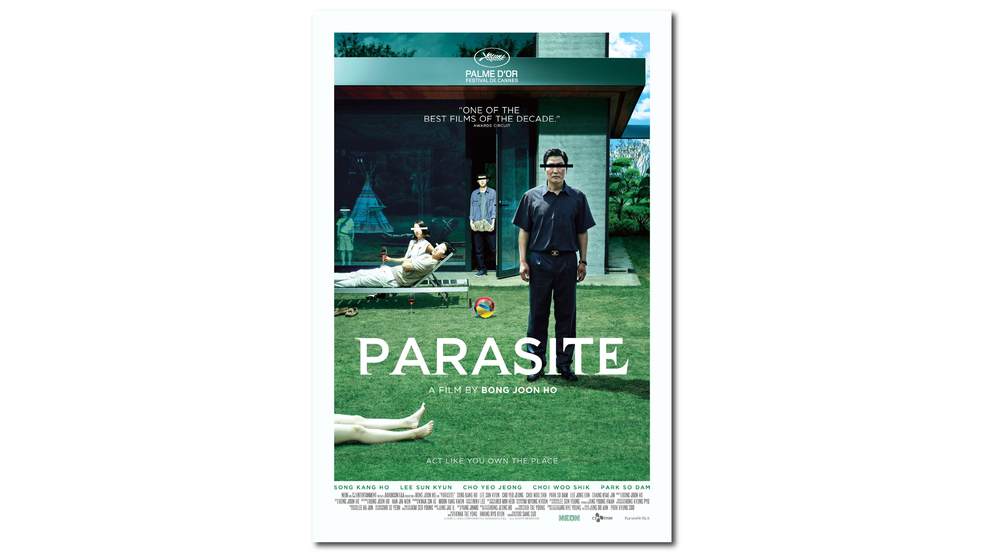 parasite movie poster