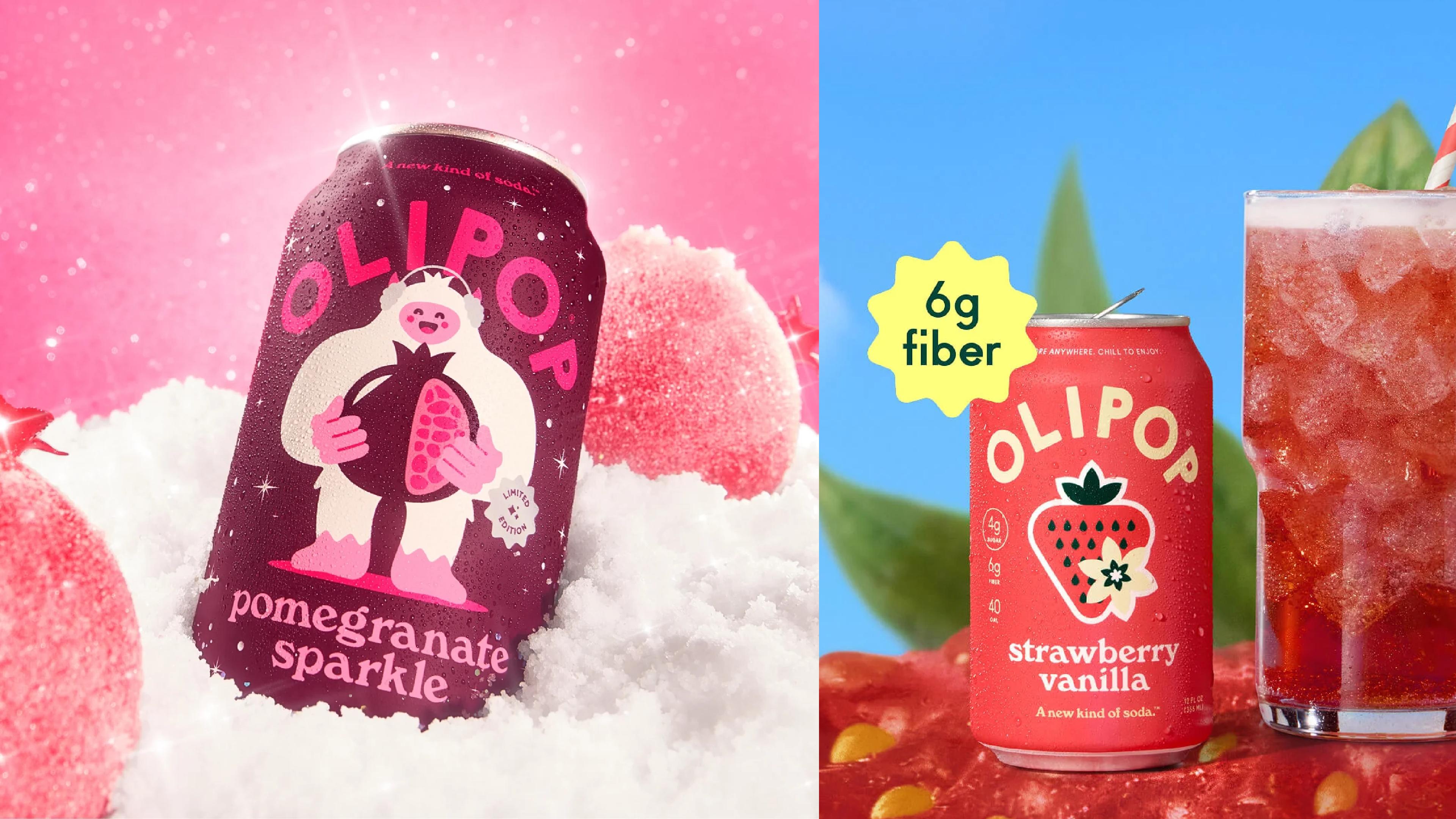 olipop drink and can design